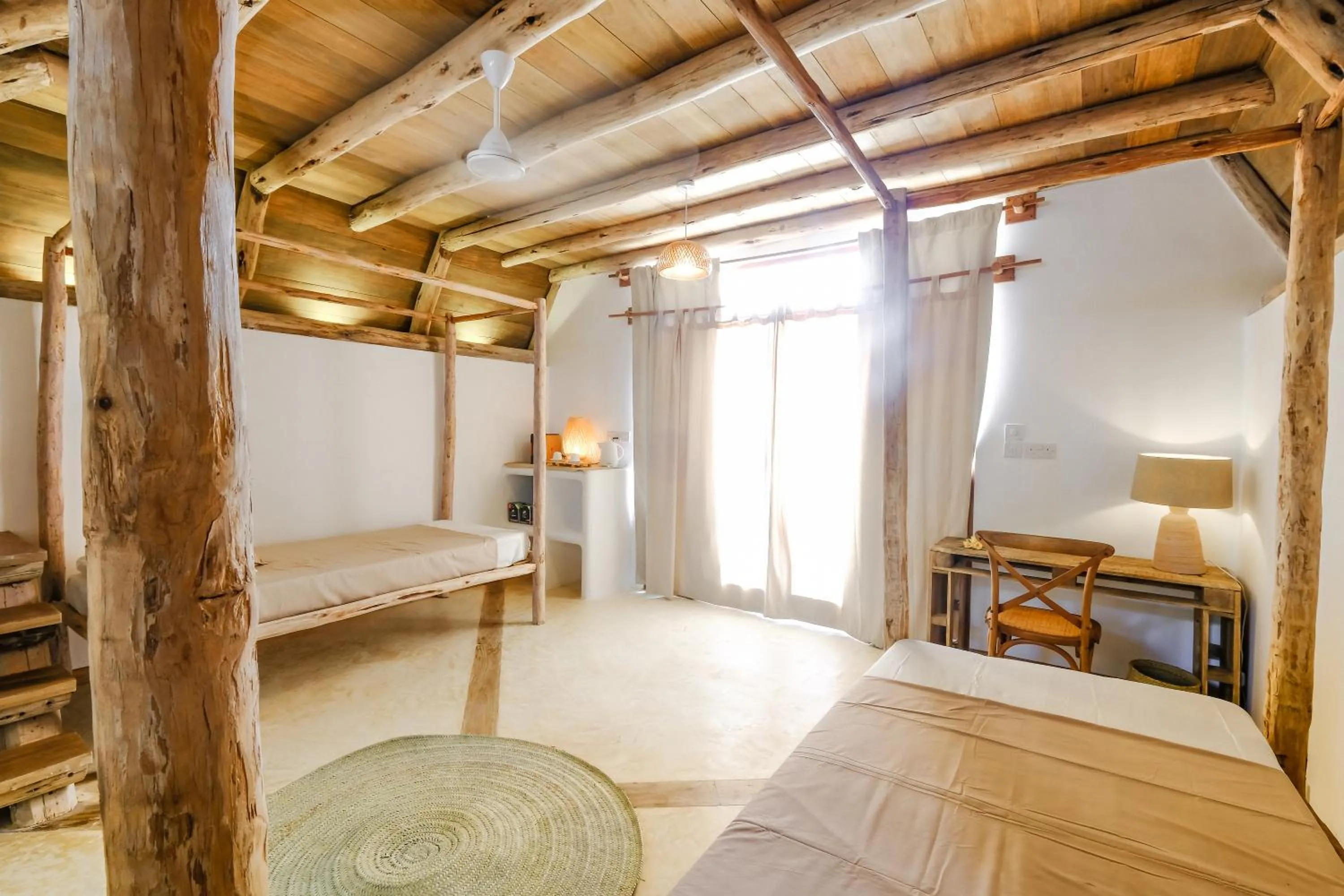 Bed in Baladin Zanzibar Beach Hotel