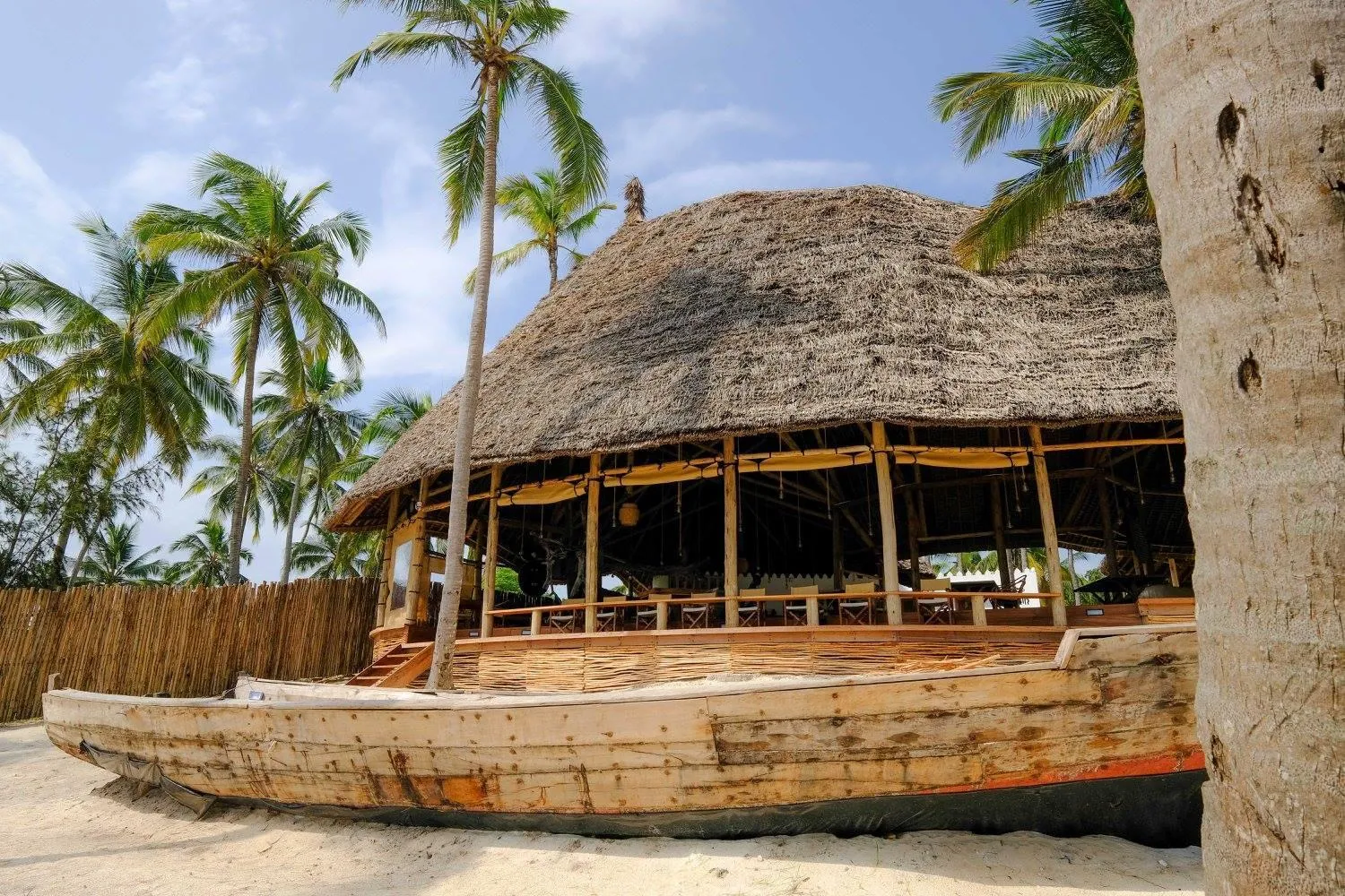 Restaurant/places to eat in Baladin Zanzibar Beach Hotel