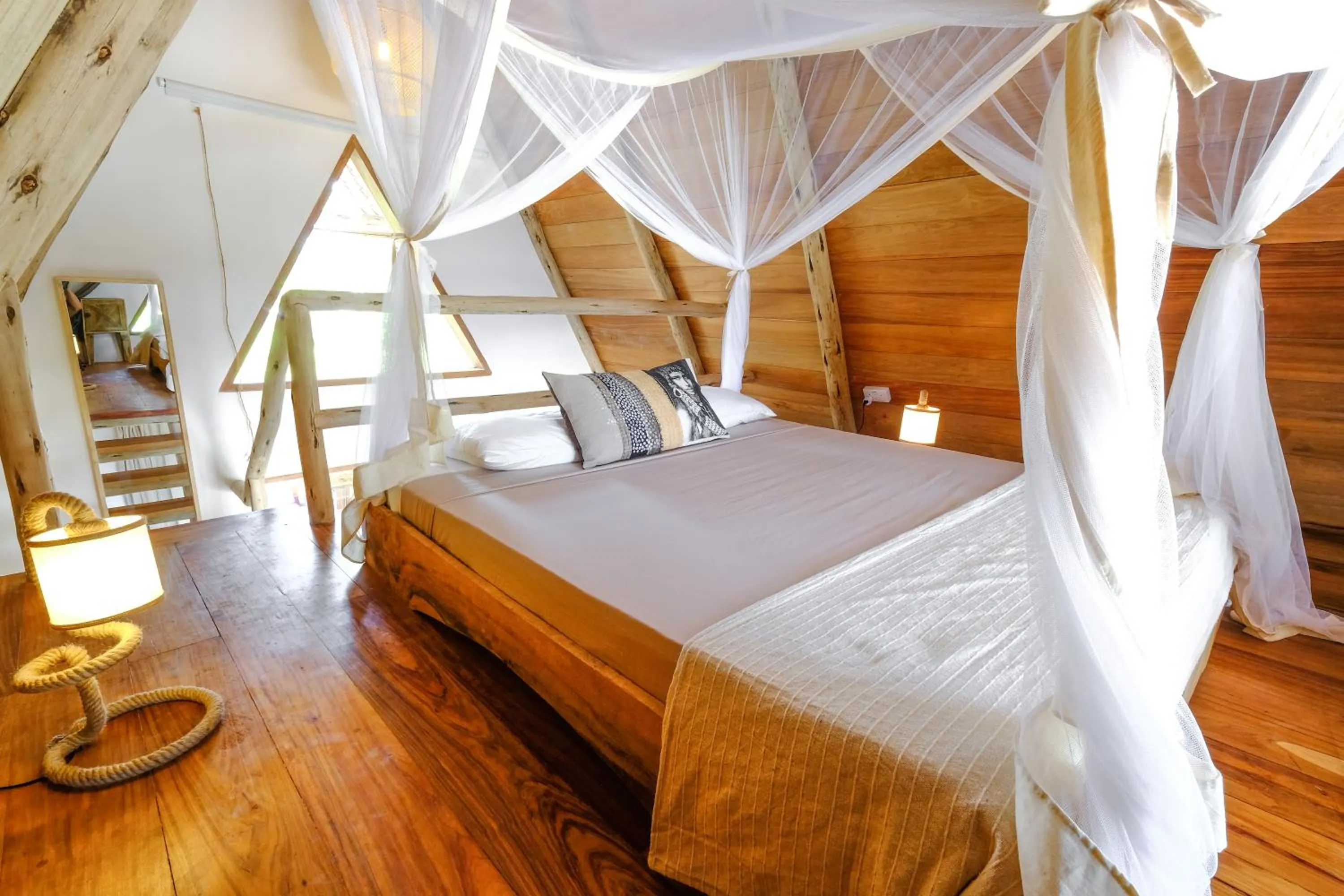Bed in Baladin Zanzibar Beach Hotel