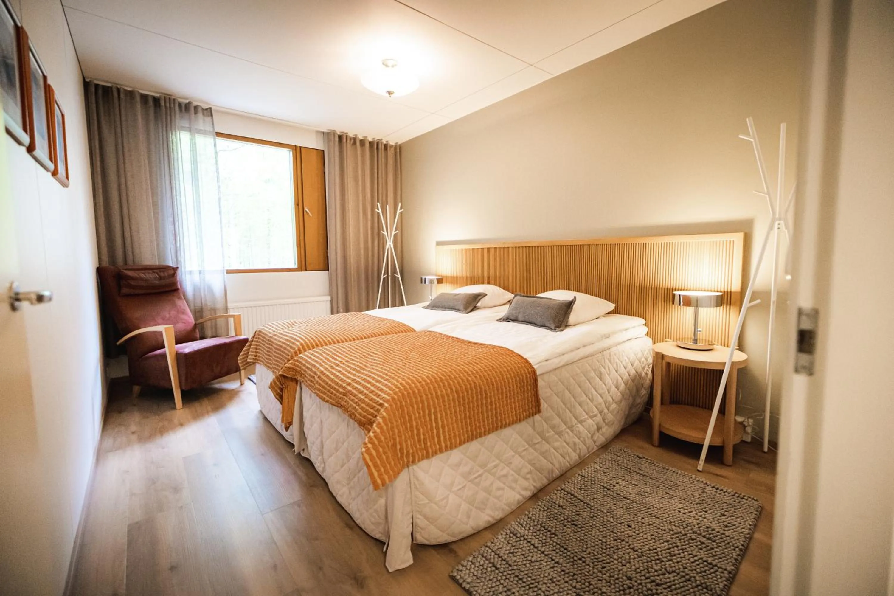 Bed in Hotel Kruunupuisto