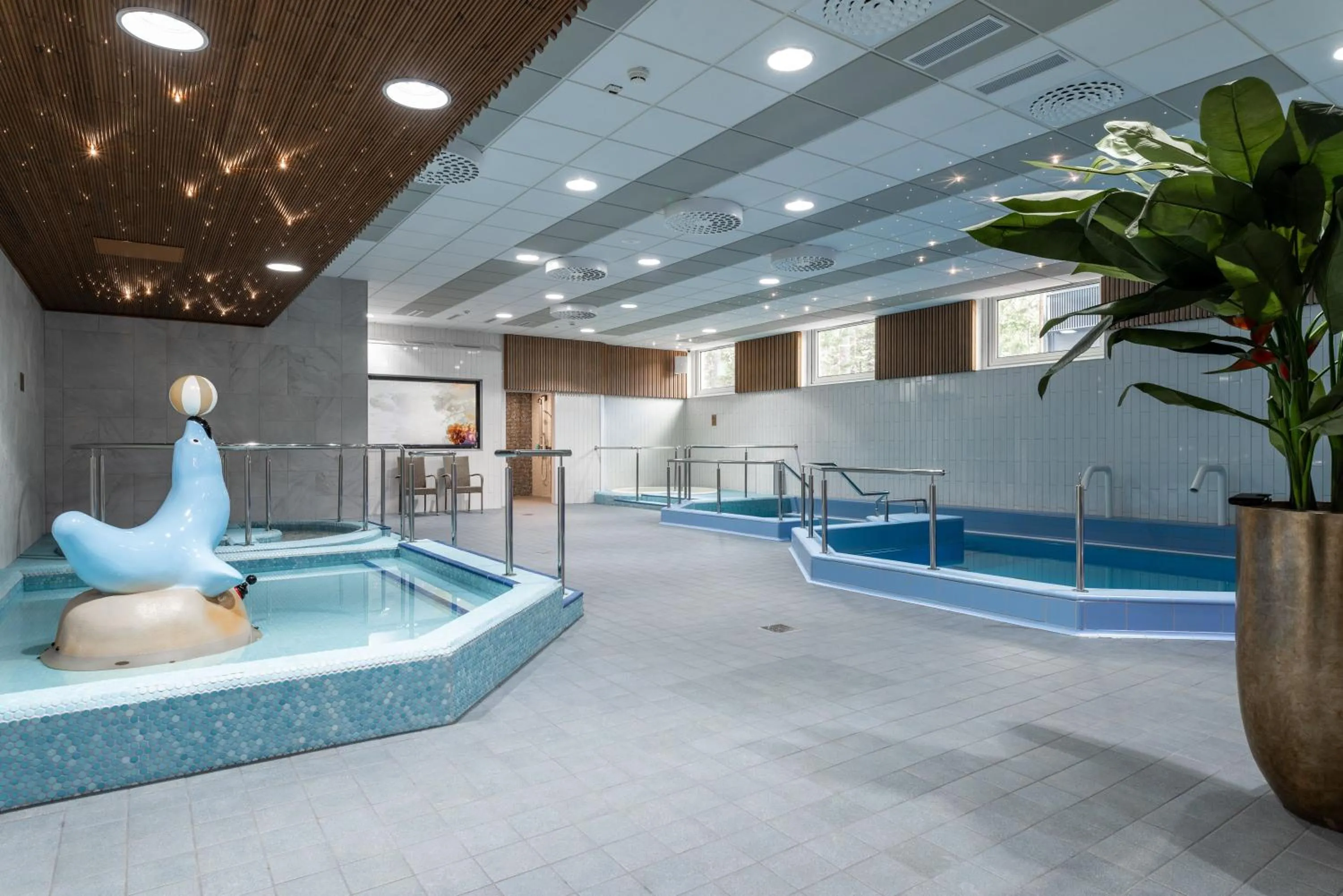 Spa and wellness centre/facilities in Hotel Kruunupuisto