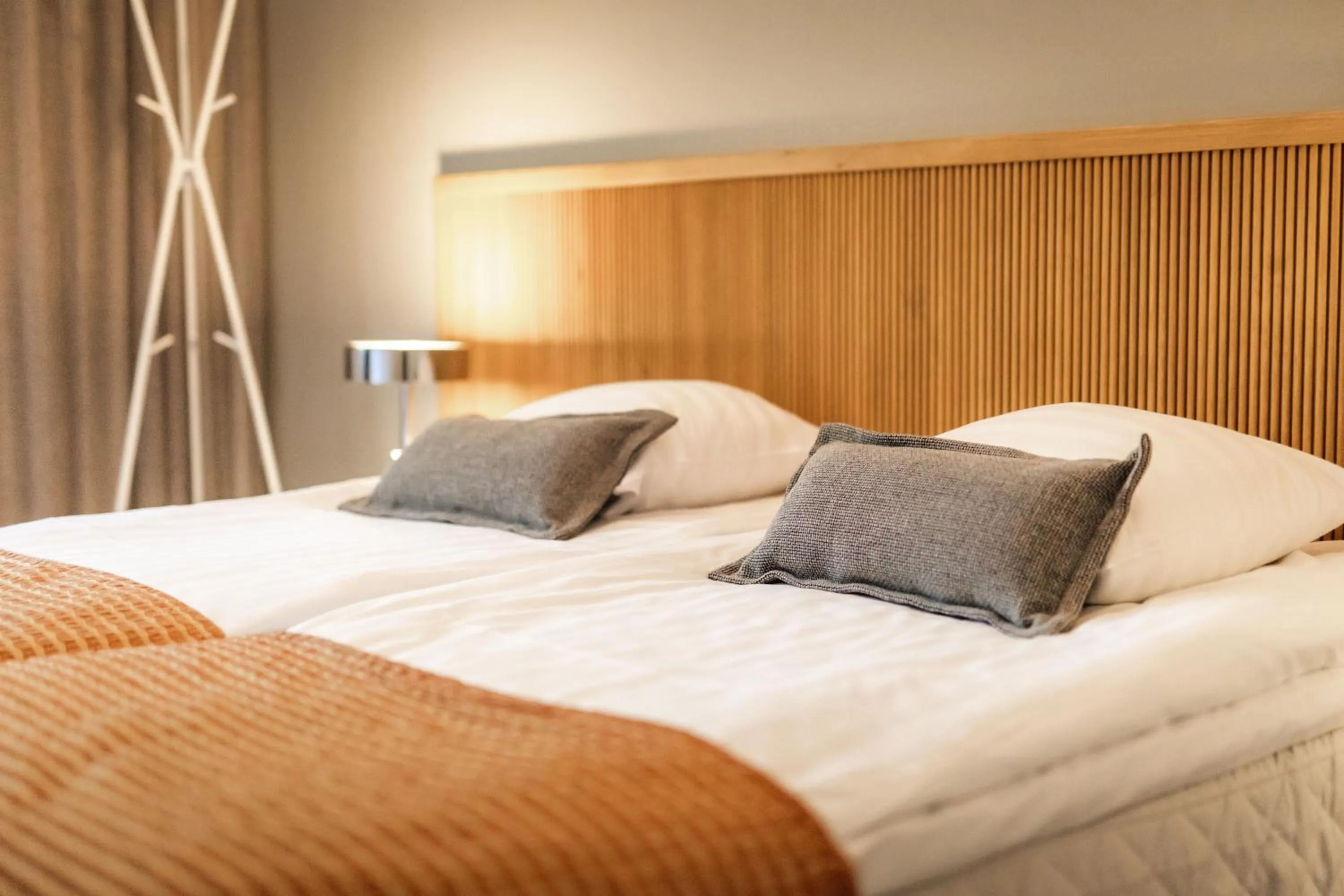 Bed in Hotel Kruunupuisto