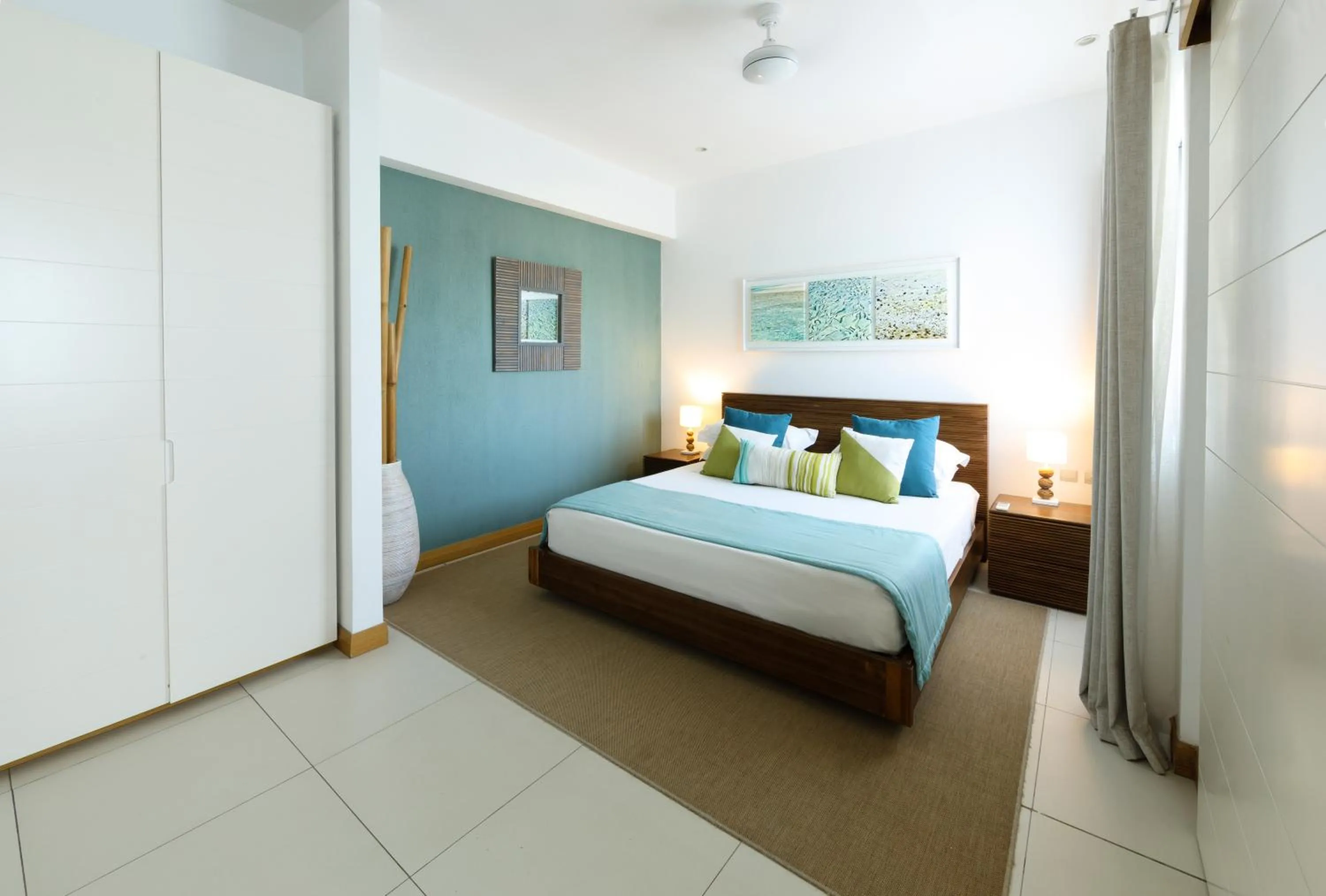 Bed in Open Sky Penthouse