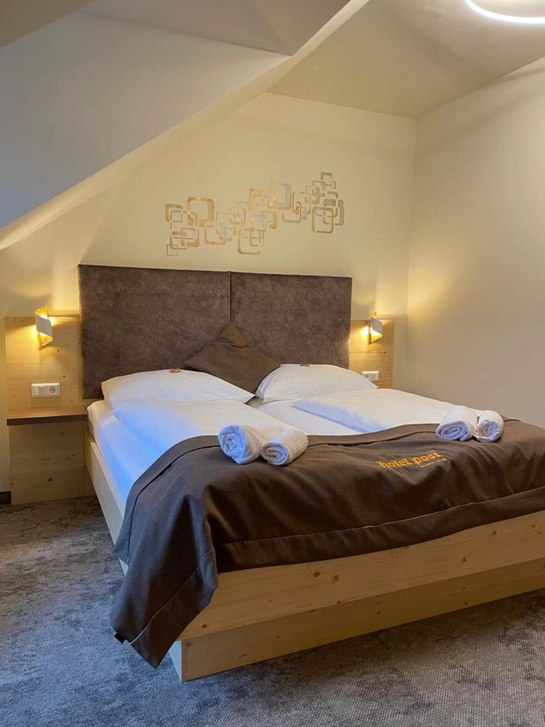 Bed in Hotel Post Hönigwirt