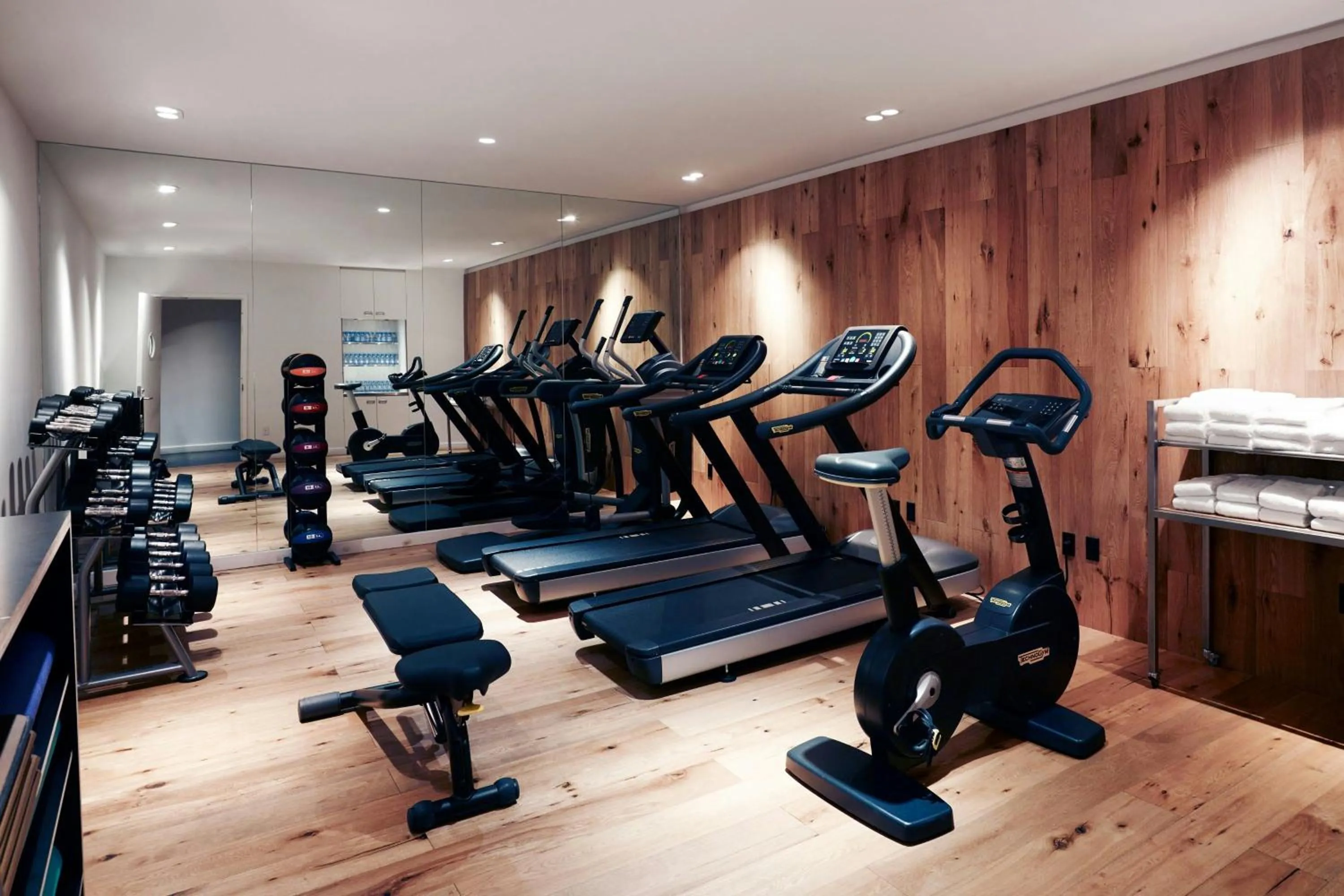Fitness centre/facilities in citizenM New York Bowery