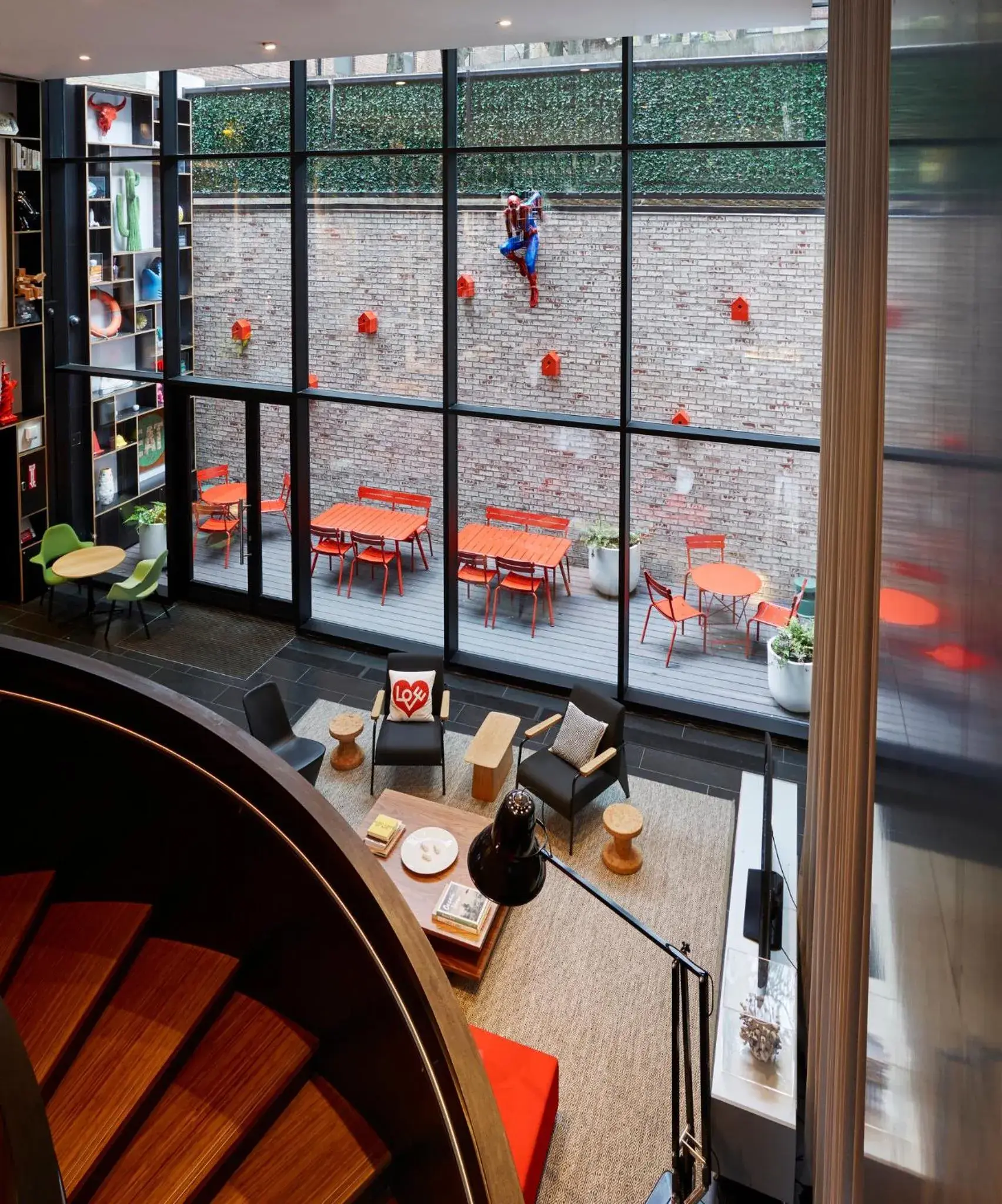 Lobby or reception in citizenM New York Bowery Lobby or reception in citizenM New York Bowery