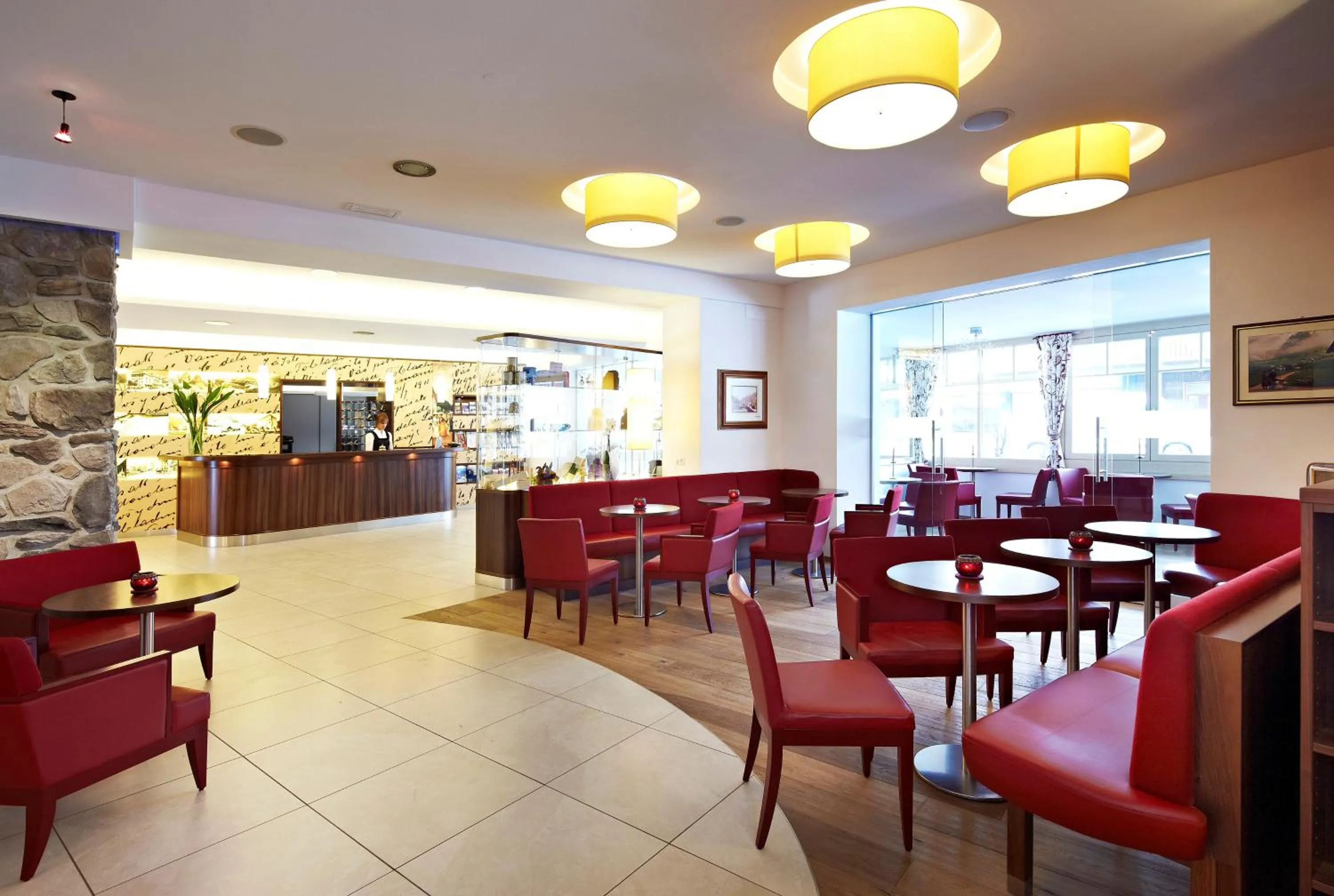 Lobby or reception in Apparthotel Germania