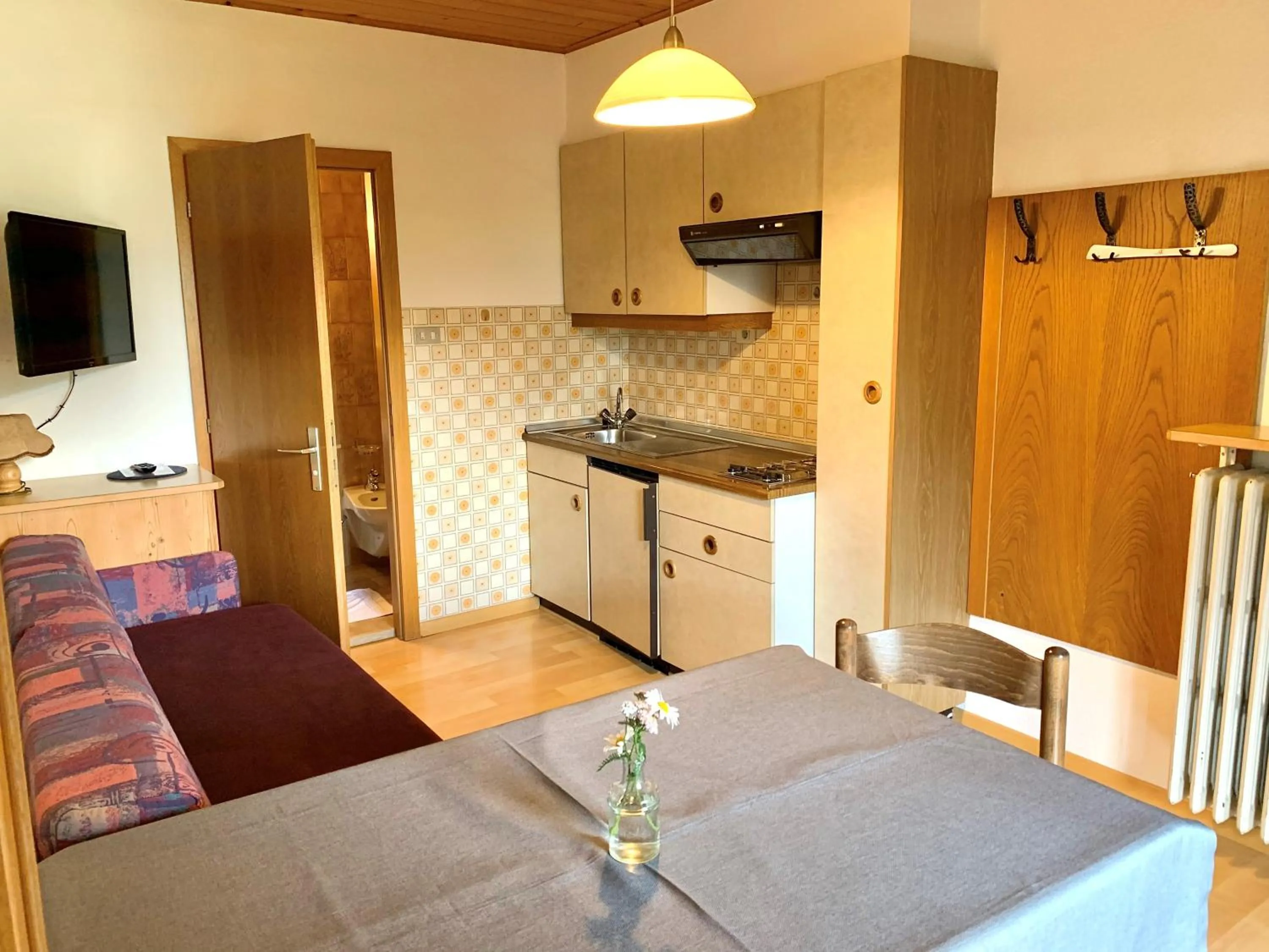 Shower in Apparthotel Germania