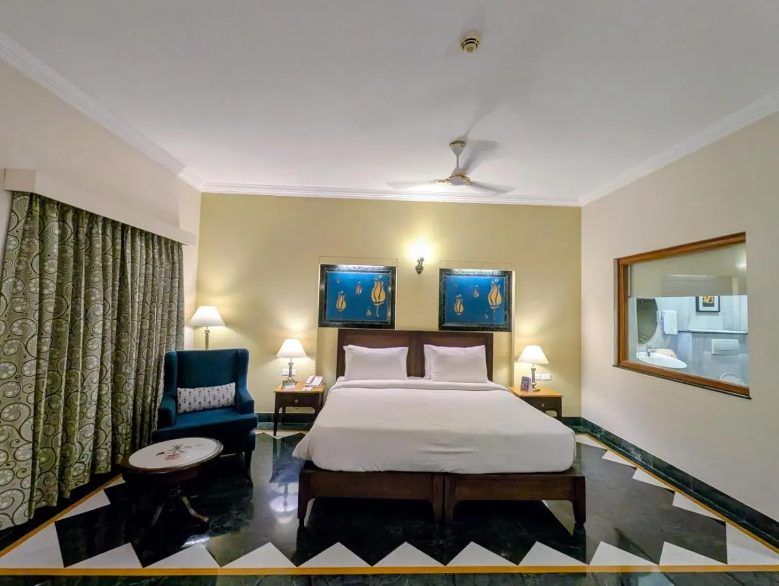 Photo of the whole room, Bed in Ramada by Wyndham Udaipur Resort and Spa Photo of the whole room, Bed in Ramada by Wyndham Udaipur Resort and Spa