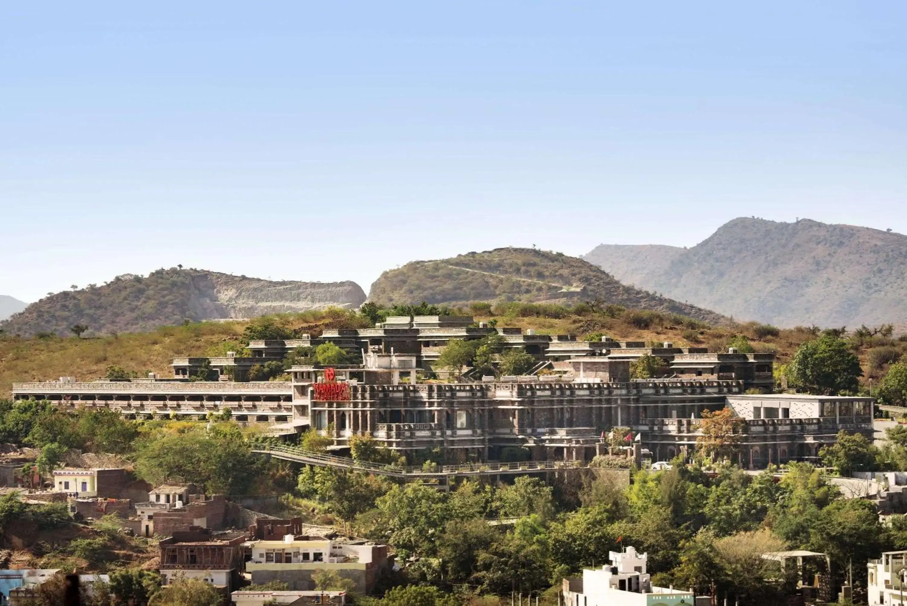 Property building in Ramada by Wyndham Udaipur Resort and Spa Property building in Ramada by Wyndham Udaipur Resort and Spa