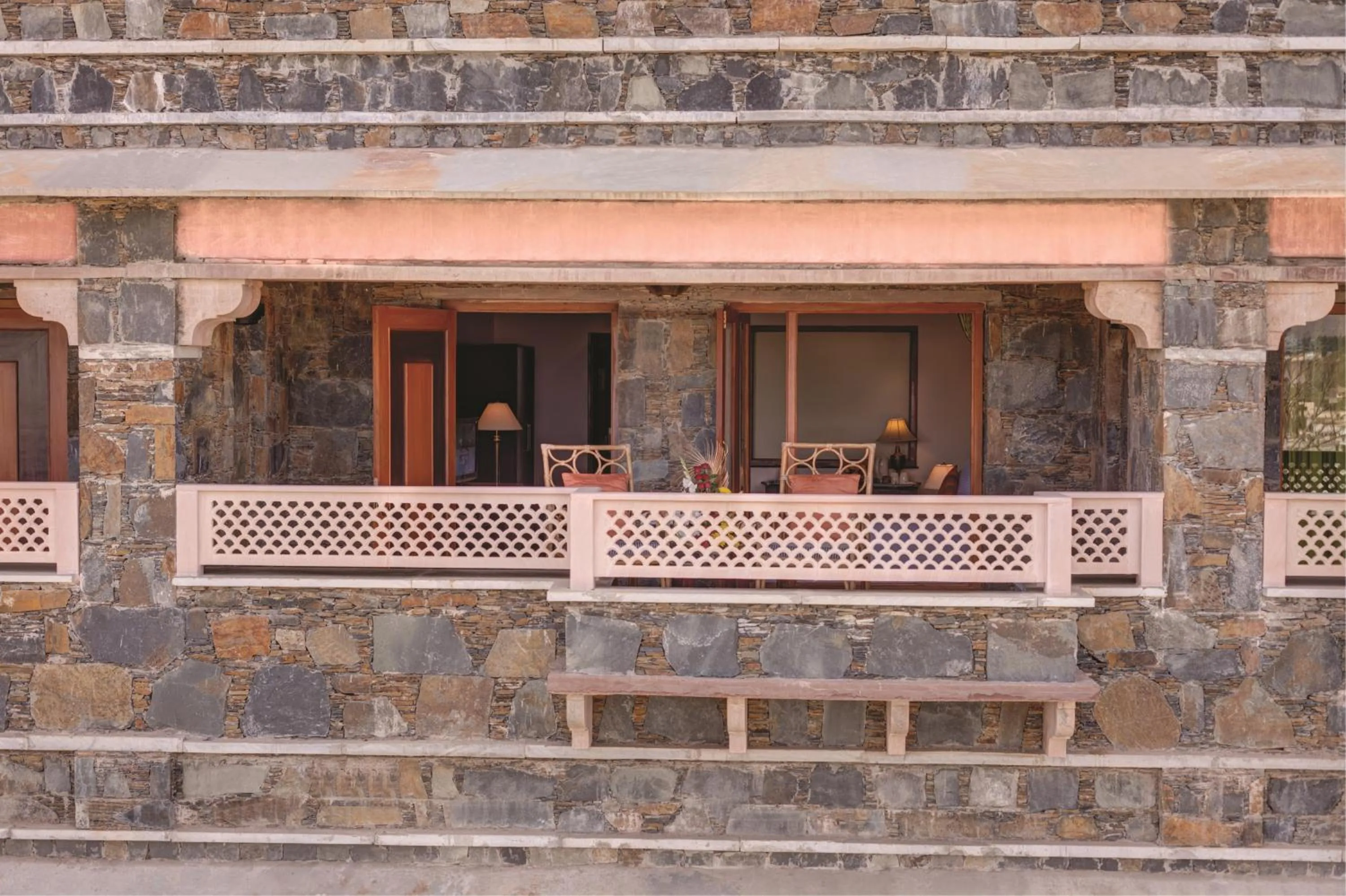 Balcony/Terrace in Ramada by Wyndham Udaipur Resort and Spa
