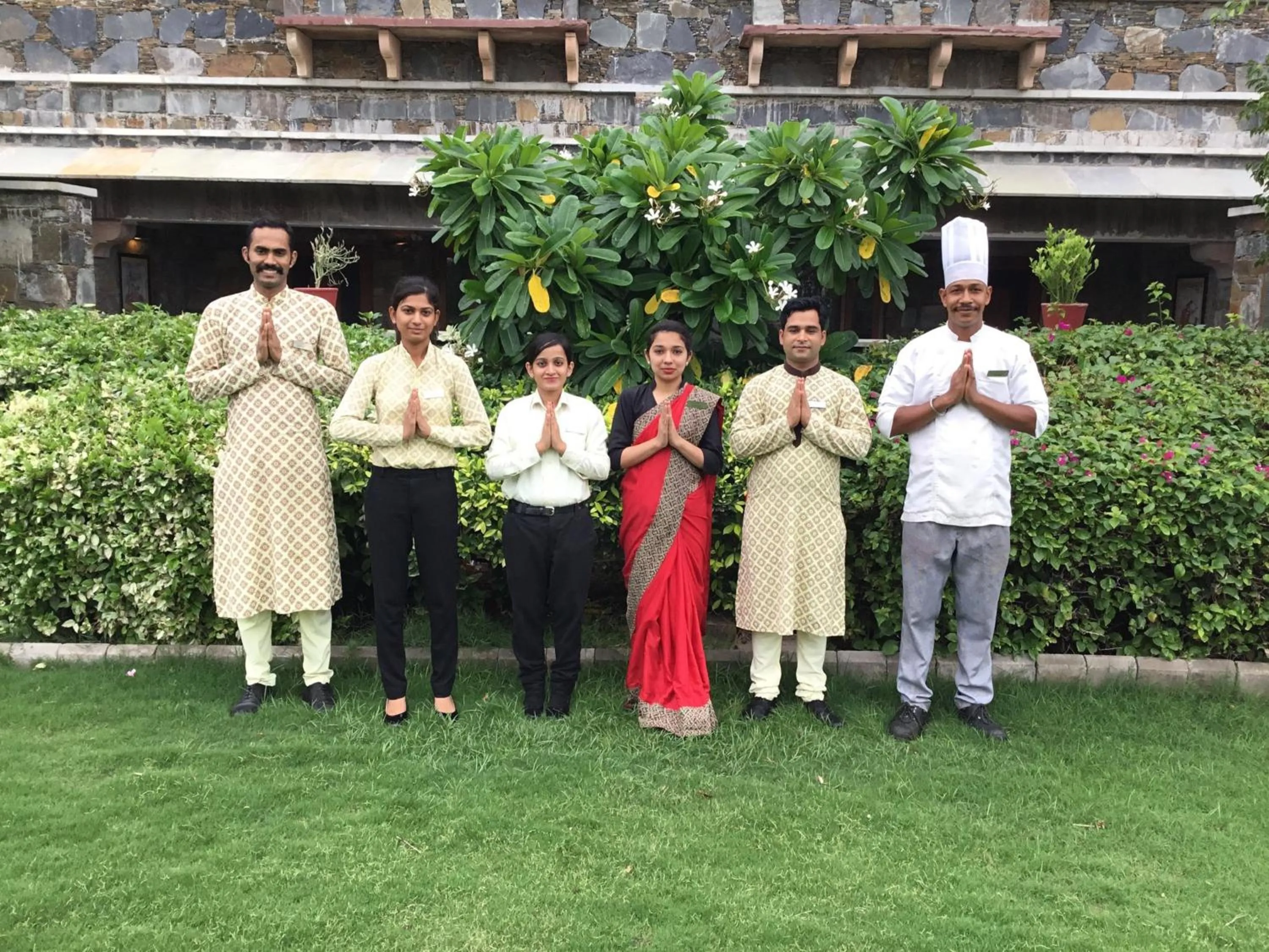Staff in Ramada by Wyndham Udaipur Resort and Spa