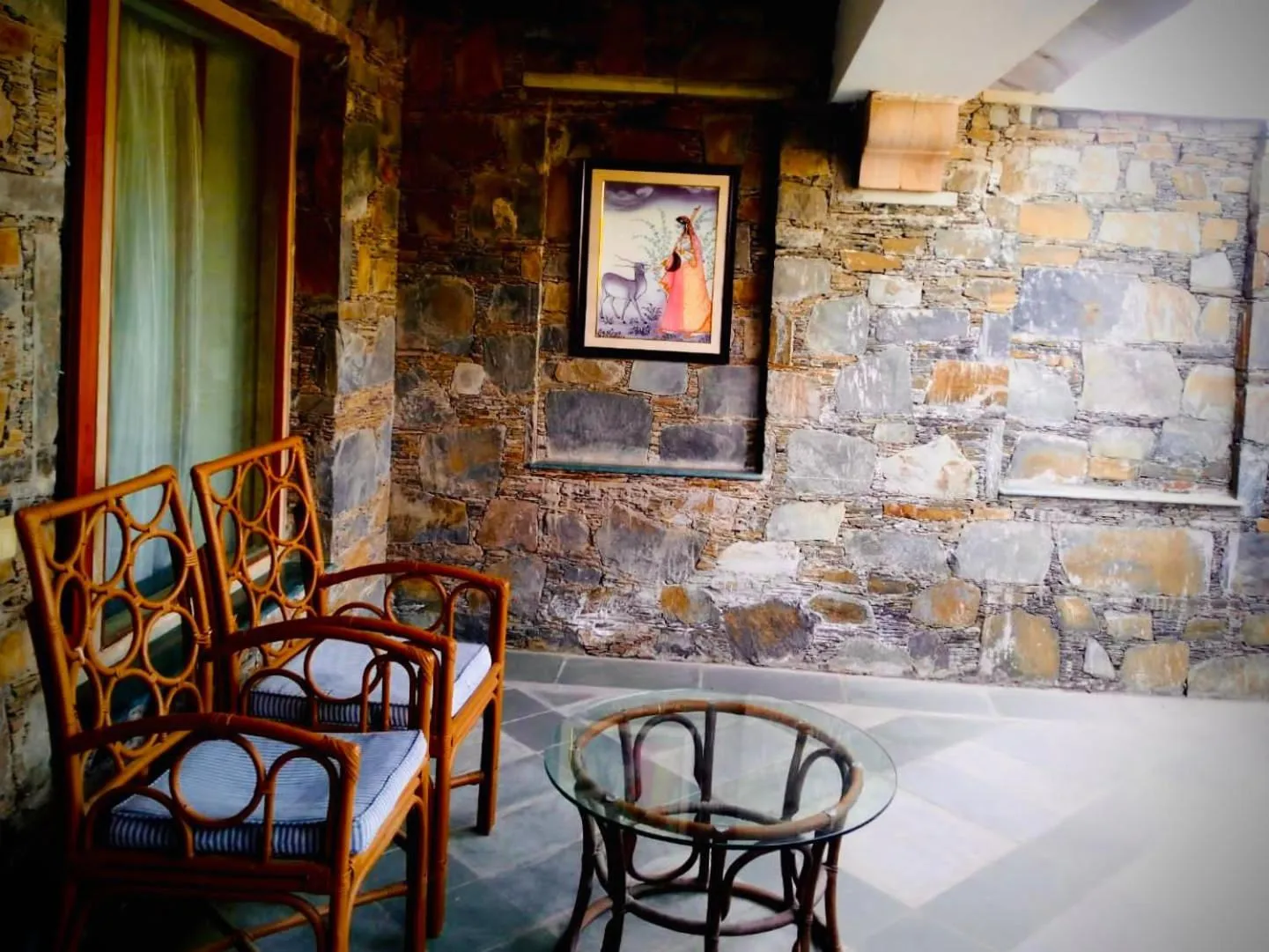 Balcony/Terrace in Ramada by Wyndham Udaipur Resort and Spa