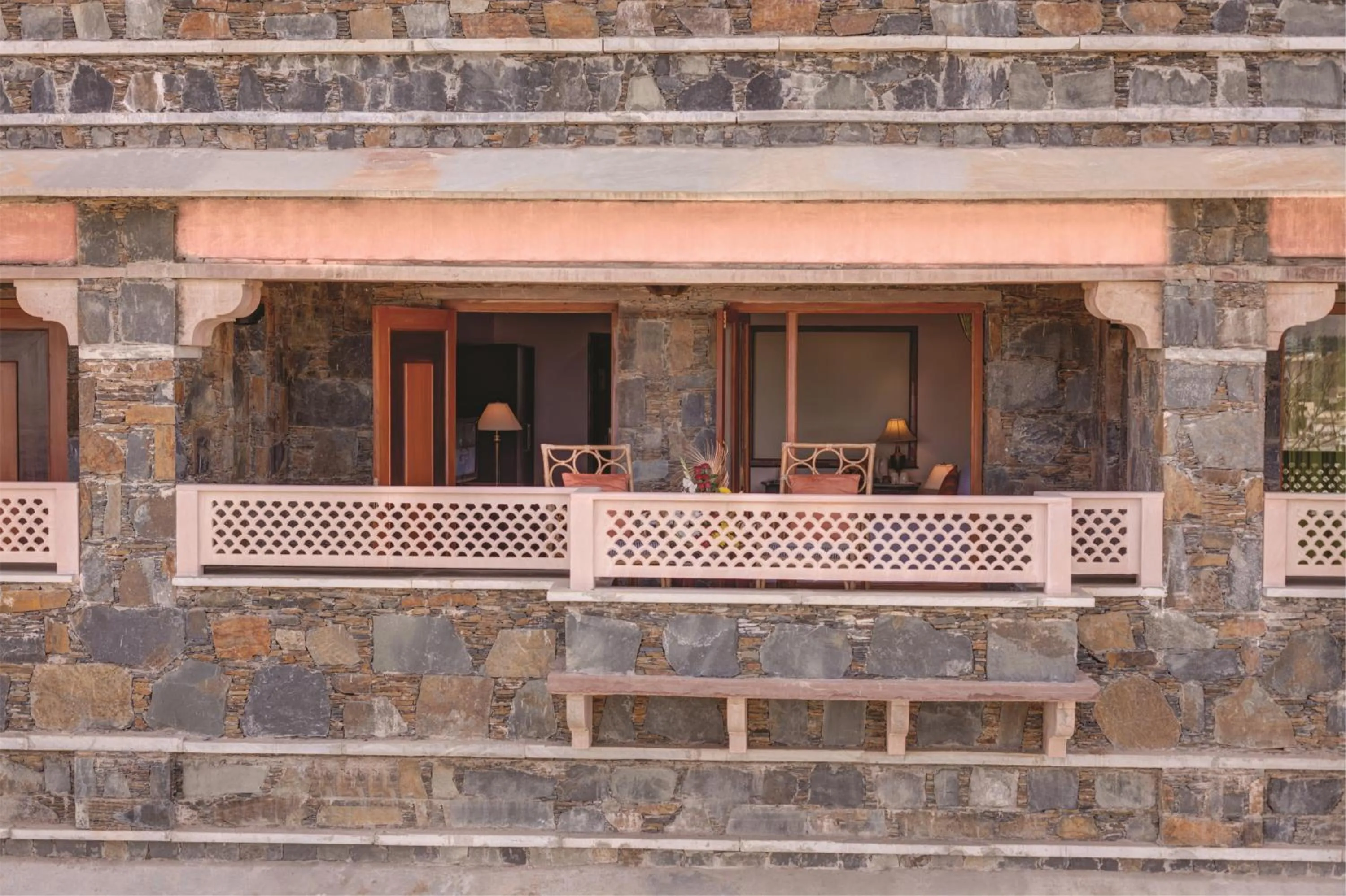 Balcony/Terrace in Ramada by Wyndham Udaipur Resort and Spa