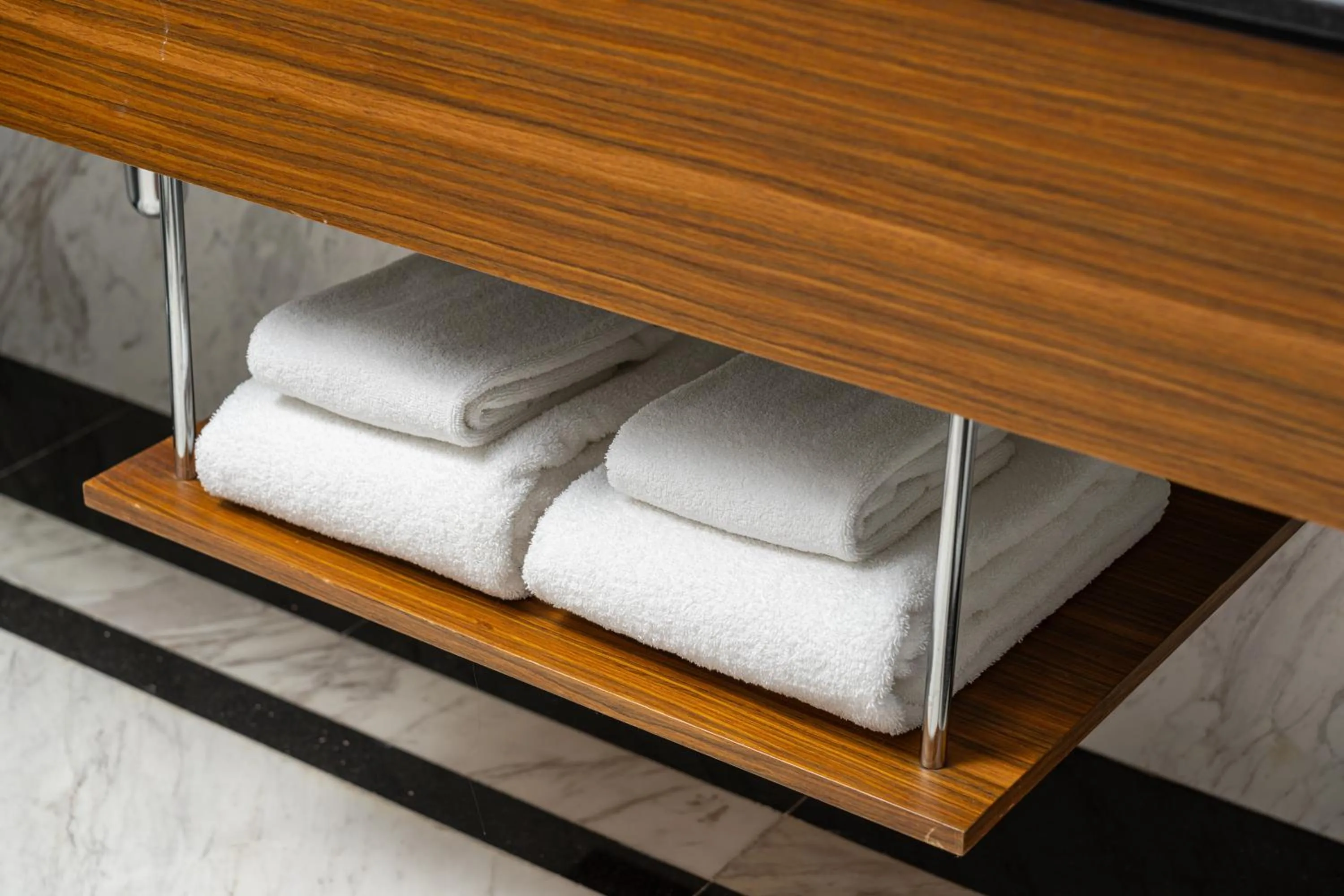 towels in Radisson Blu Leogrand Hotel