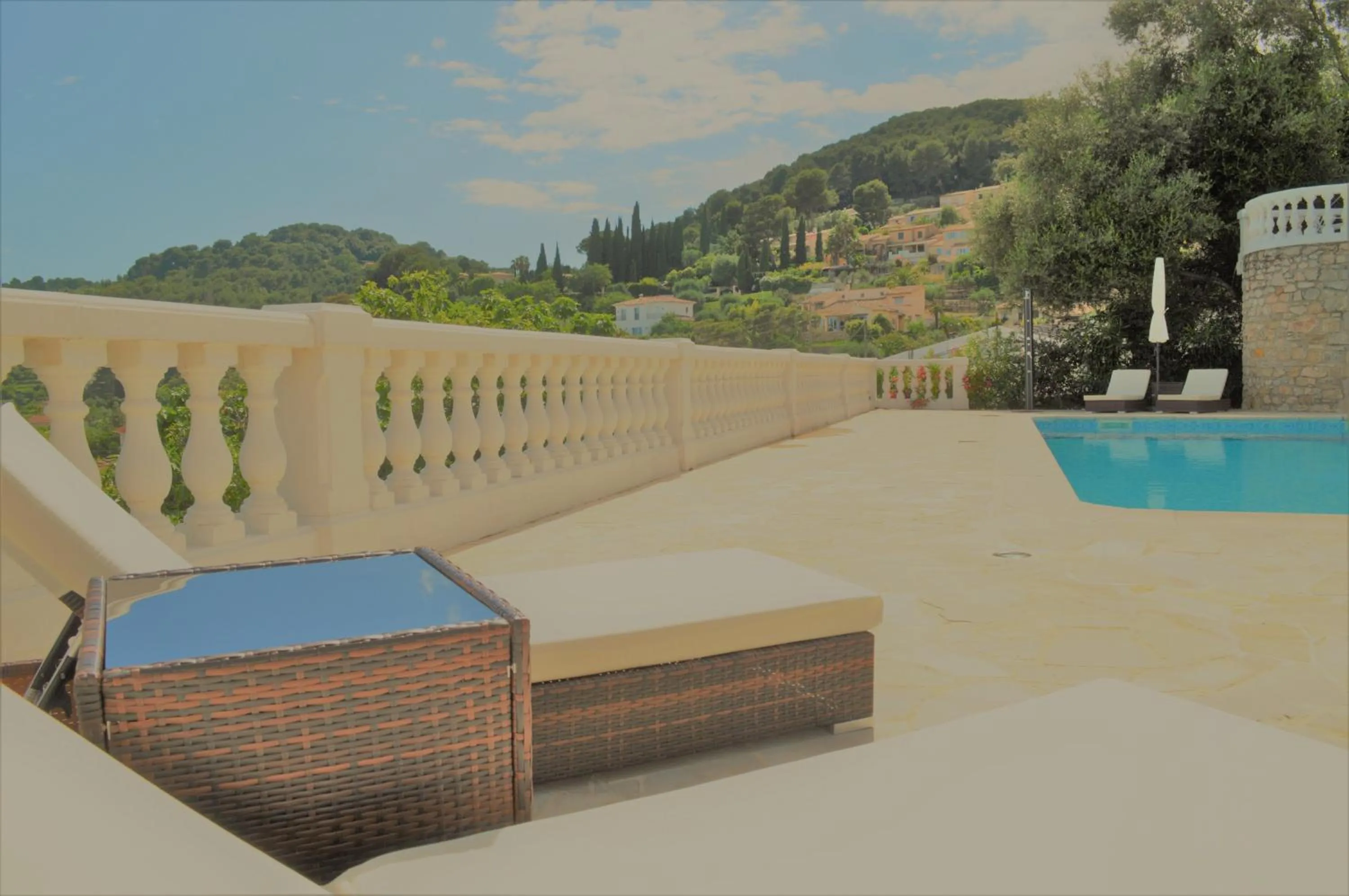 Patio in Villa La Terre Des Lauriers