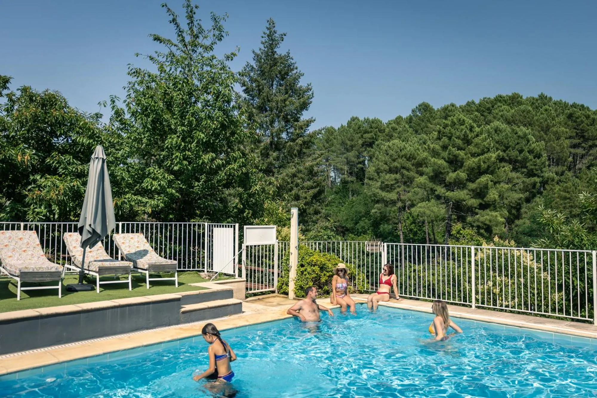 Swimming pool in Domaine de Ravel Ushuaïa Villages