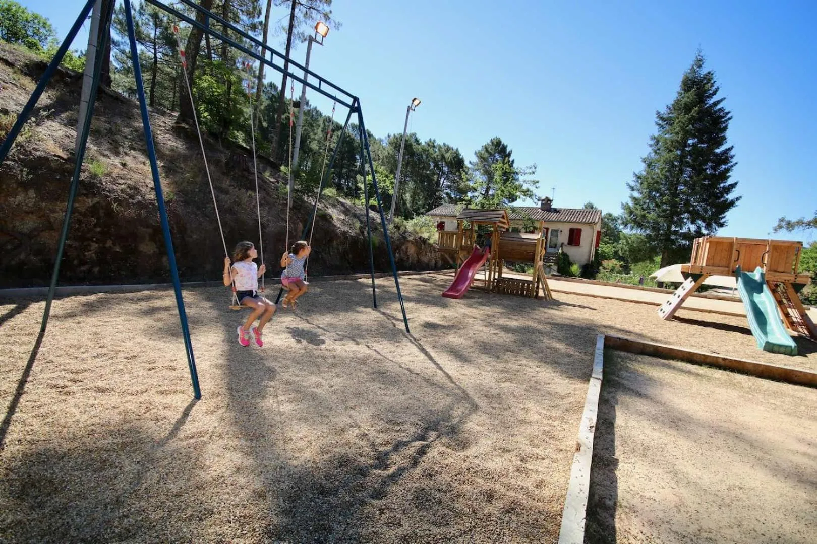 Children play ground in Domaine de Ravel Ushuaïa Villages