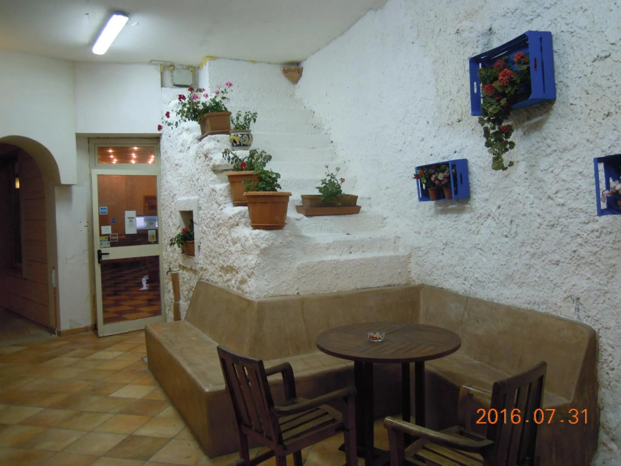 Decorative detail in Blue Moon Hotel