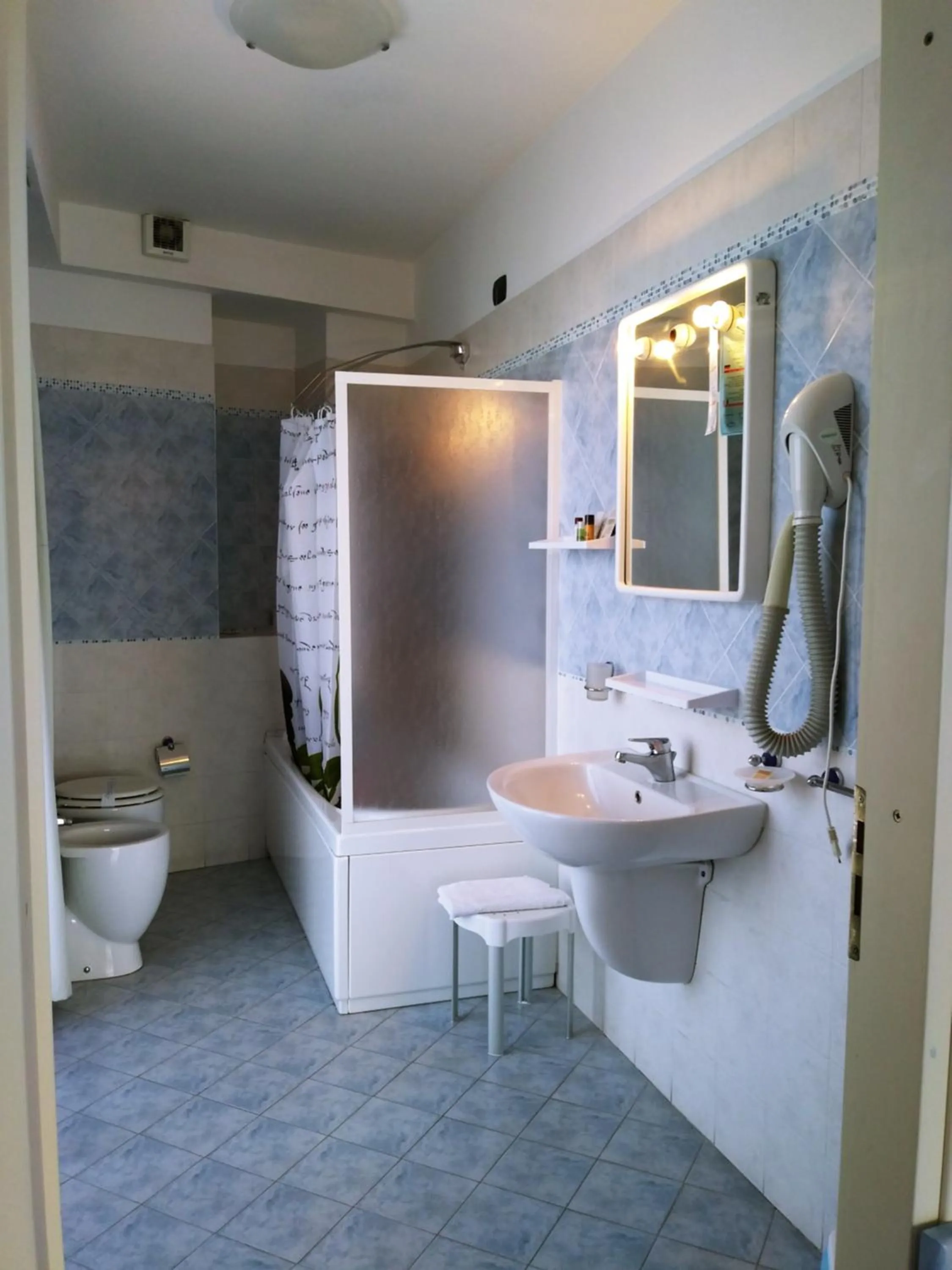 Bathroom in Blue Moon Hotel