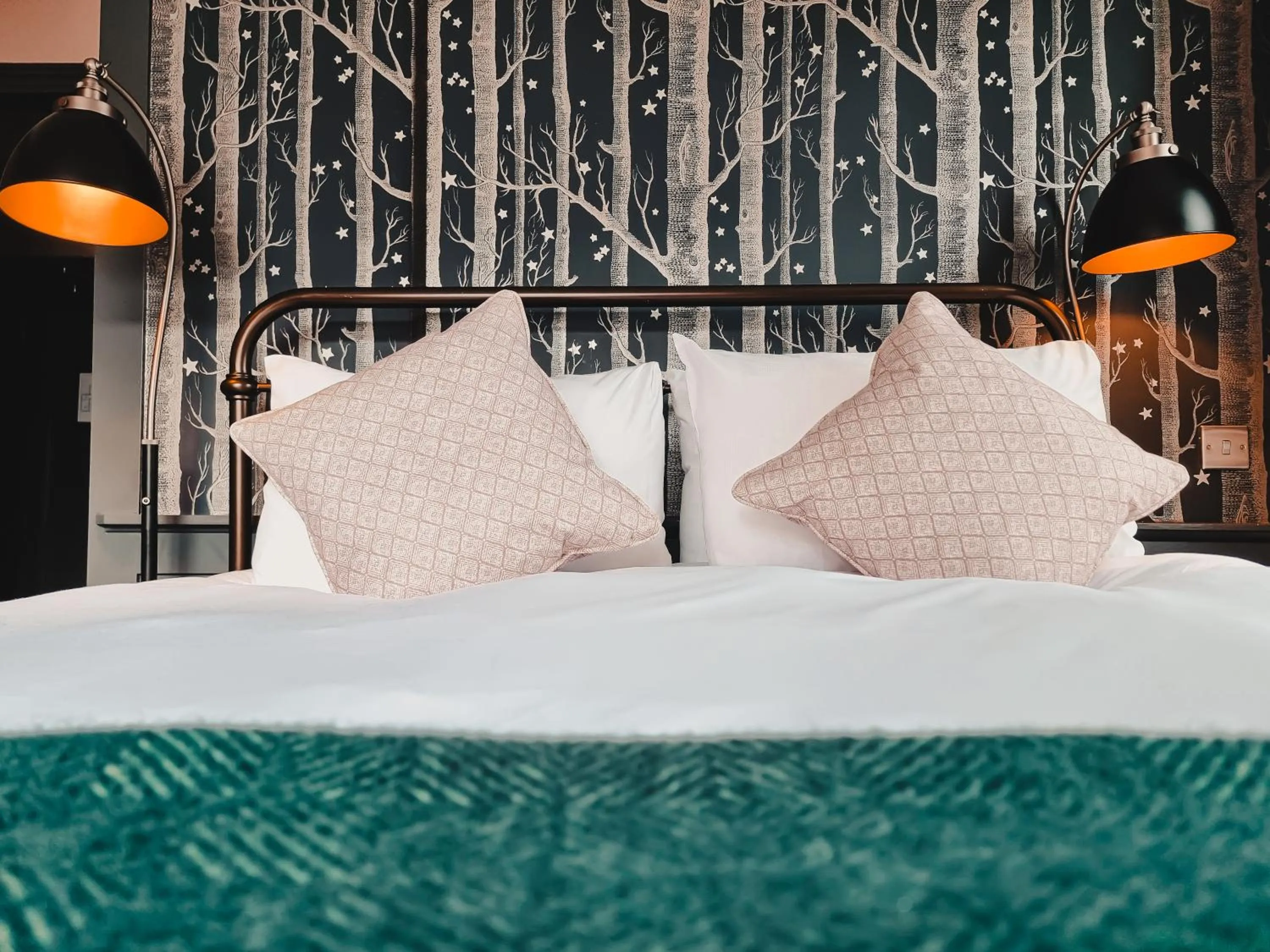 Bed in The Swan Hotel