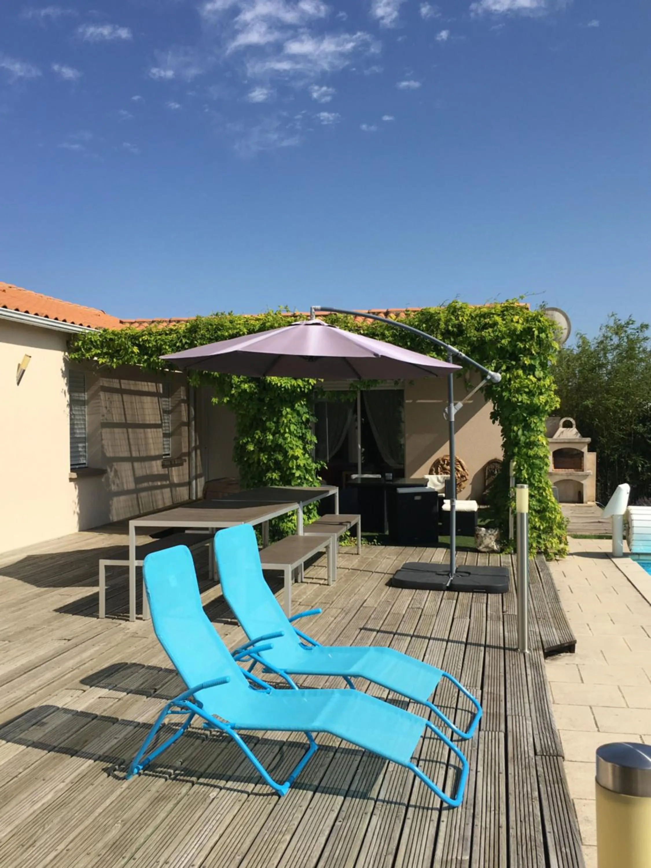 Balcony/Terrace in La Chambre des Amis