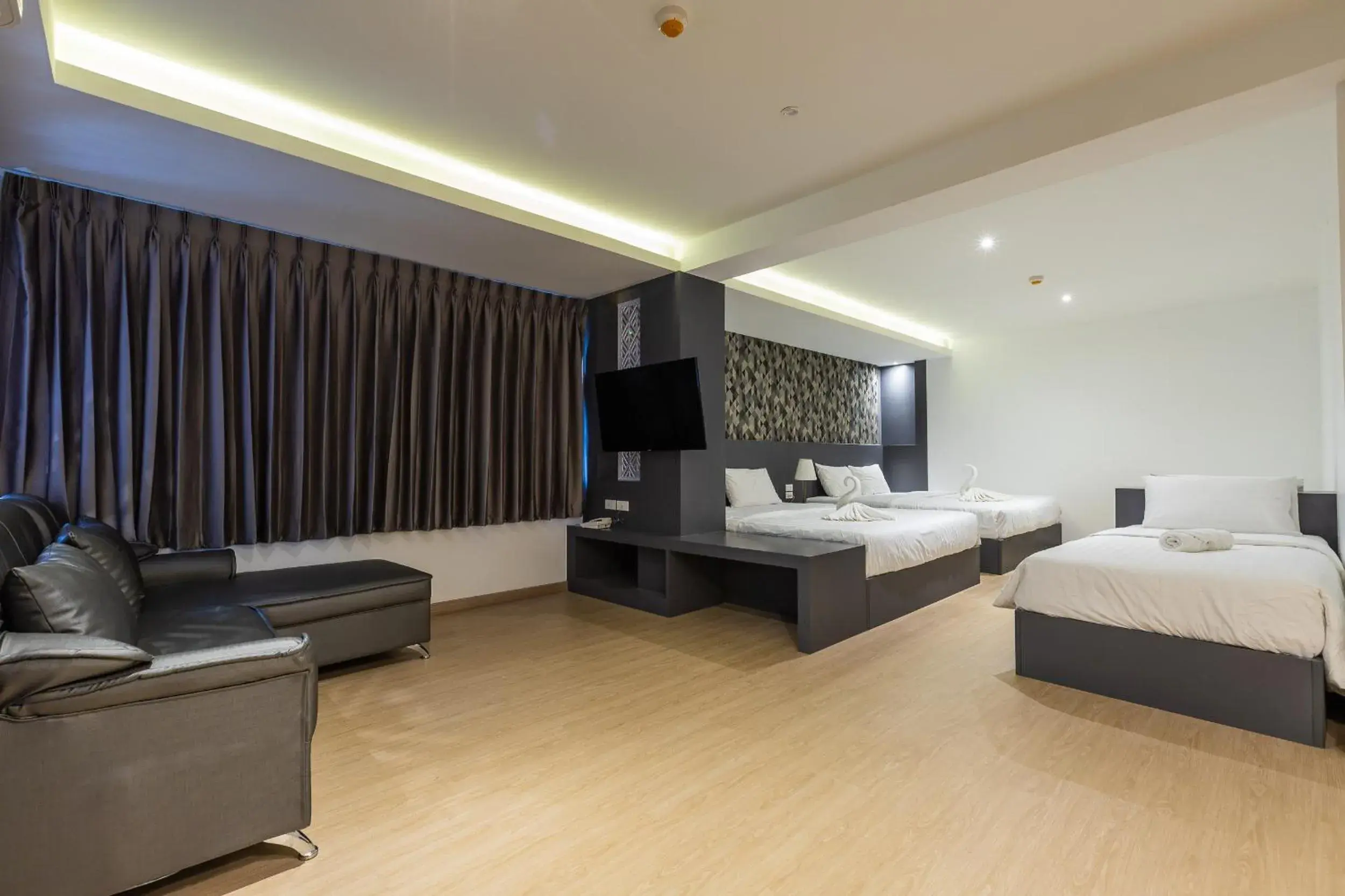 Photo of the whole room, Bed in Siam Star Hotel Photo of the whole room, Bed in Siam Star Hotel