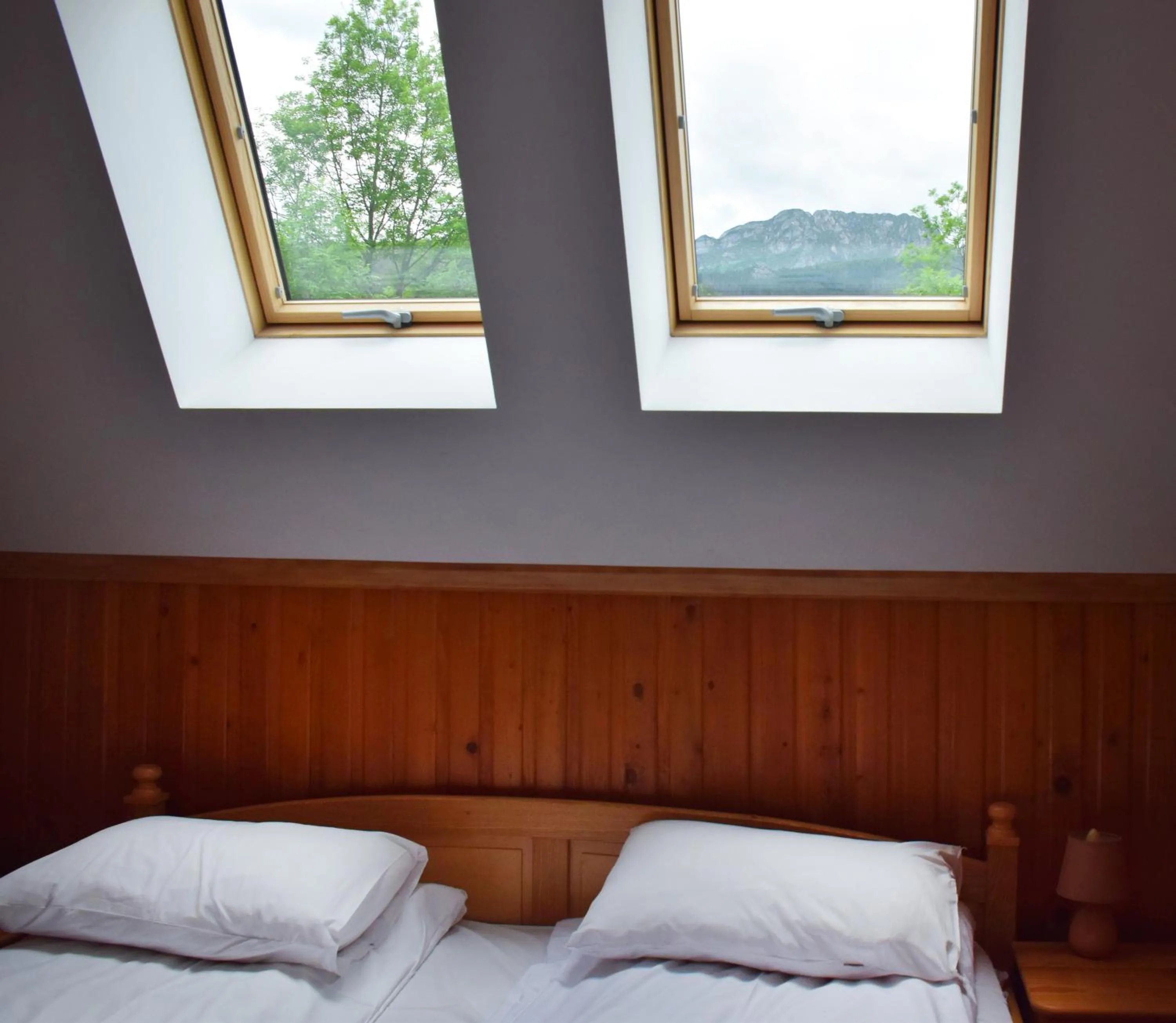 Mountain view, Bed in Willa Halka