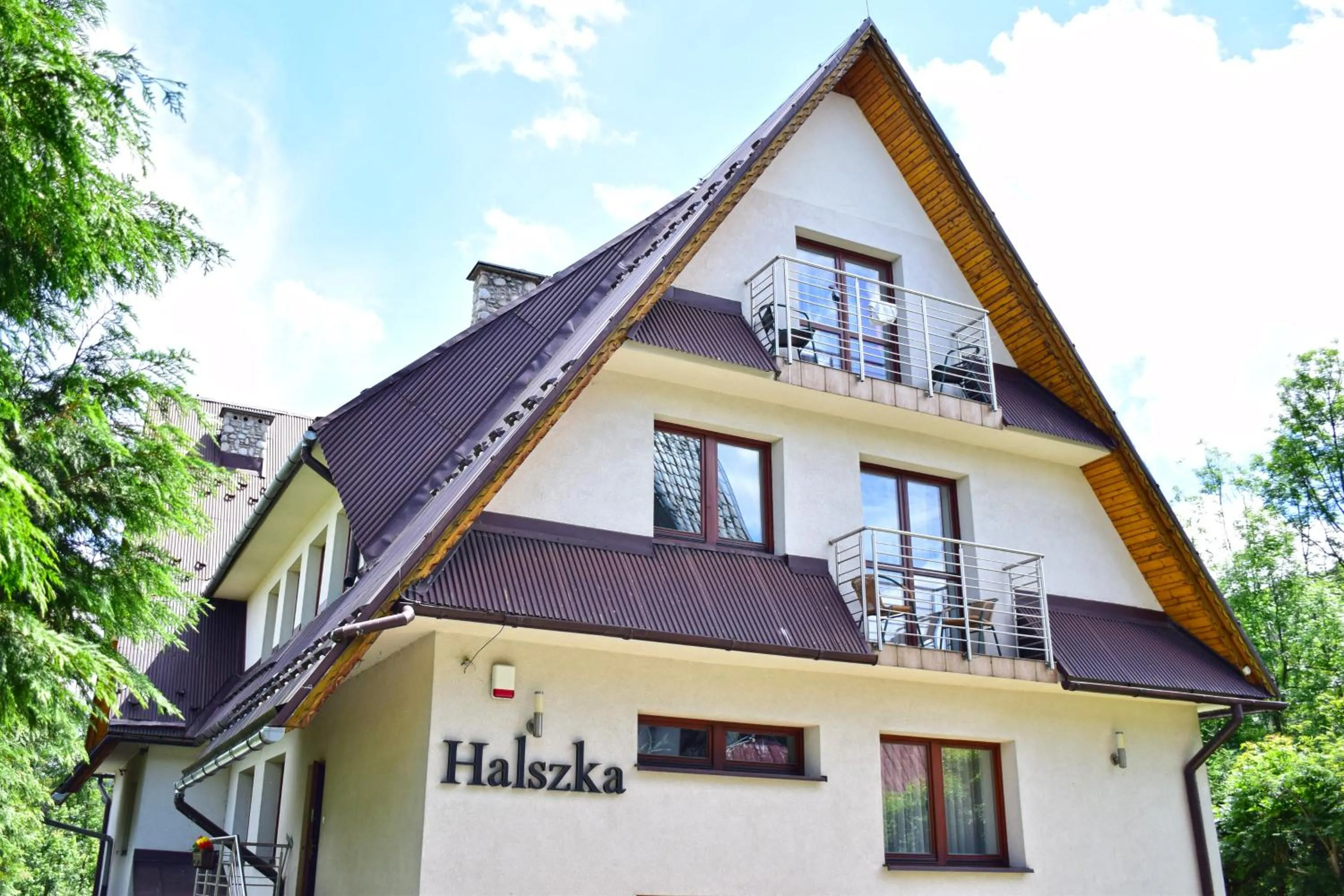 Facade/entrance in Willa Halka