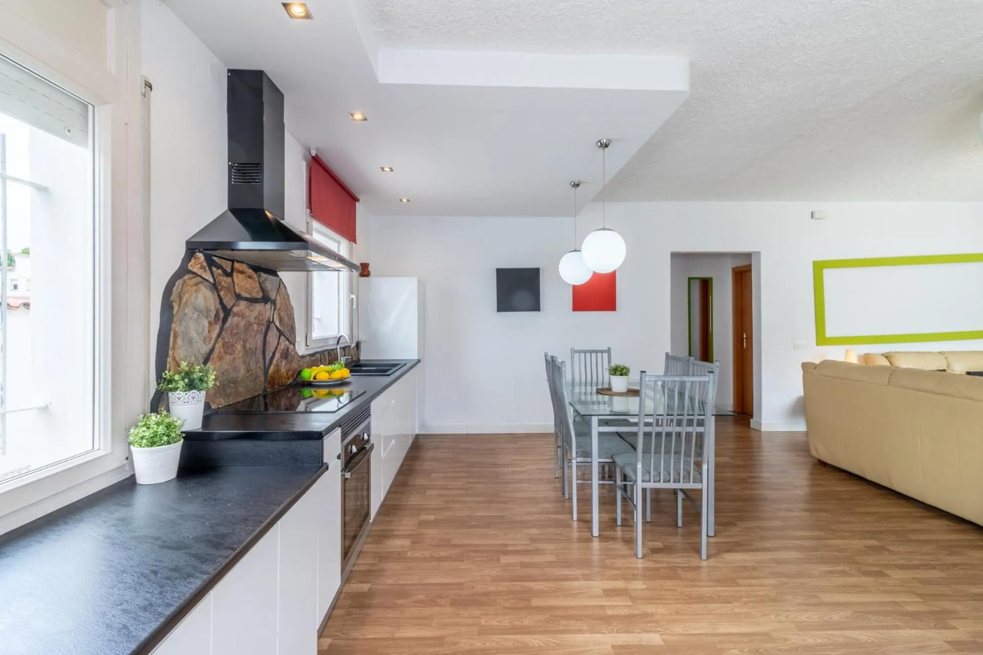 Kitchen or kitchenette in Goldhome - Montseny 11 - Private heated pool