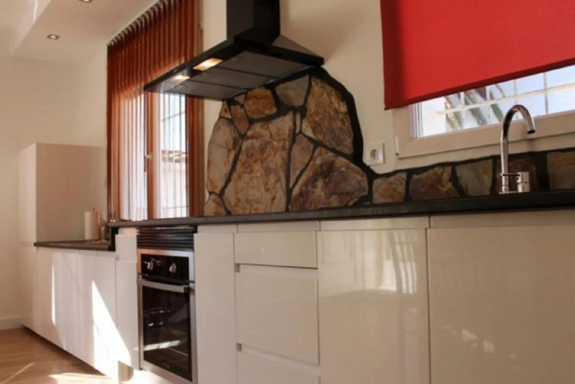Kitchen or kitchenette in Goldhome - Montseny 11 - Private heated pool