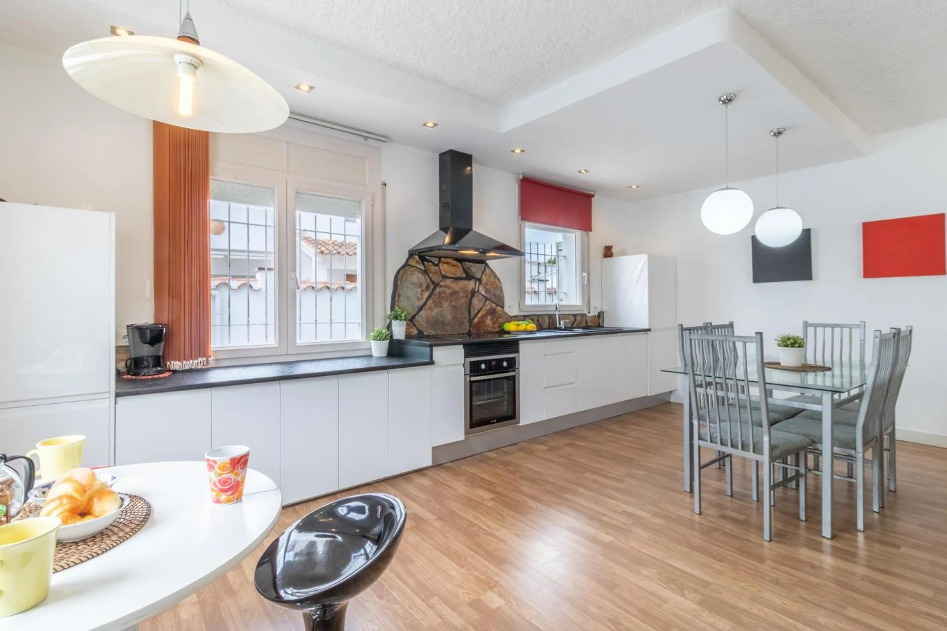 Kitchen or kitchenette in Goldhome - Montseny 11 - Private heated pool