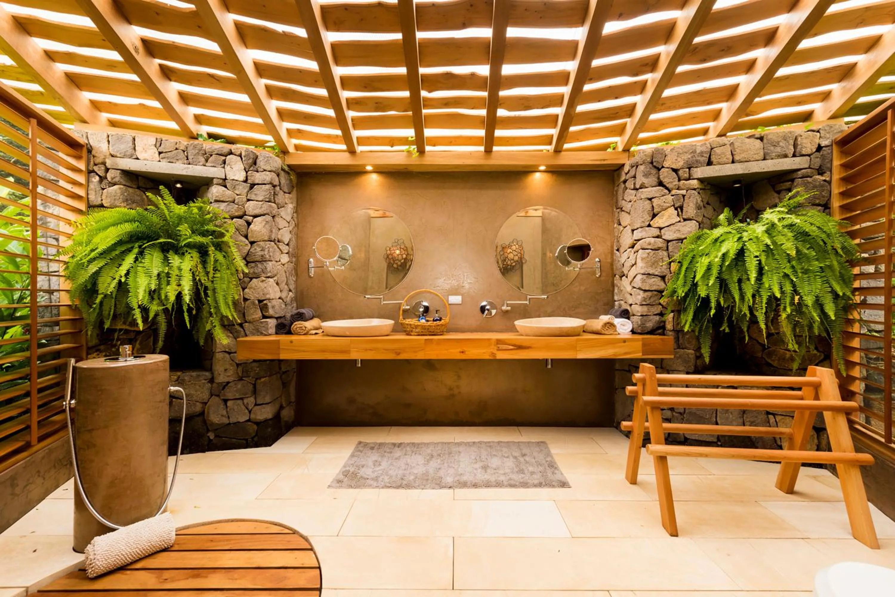 Bathroom in Origins Lodge