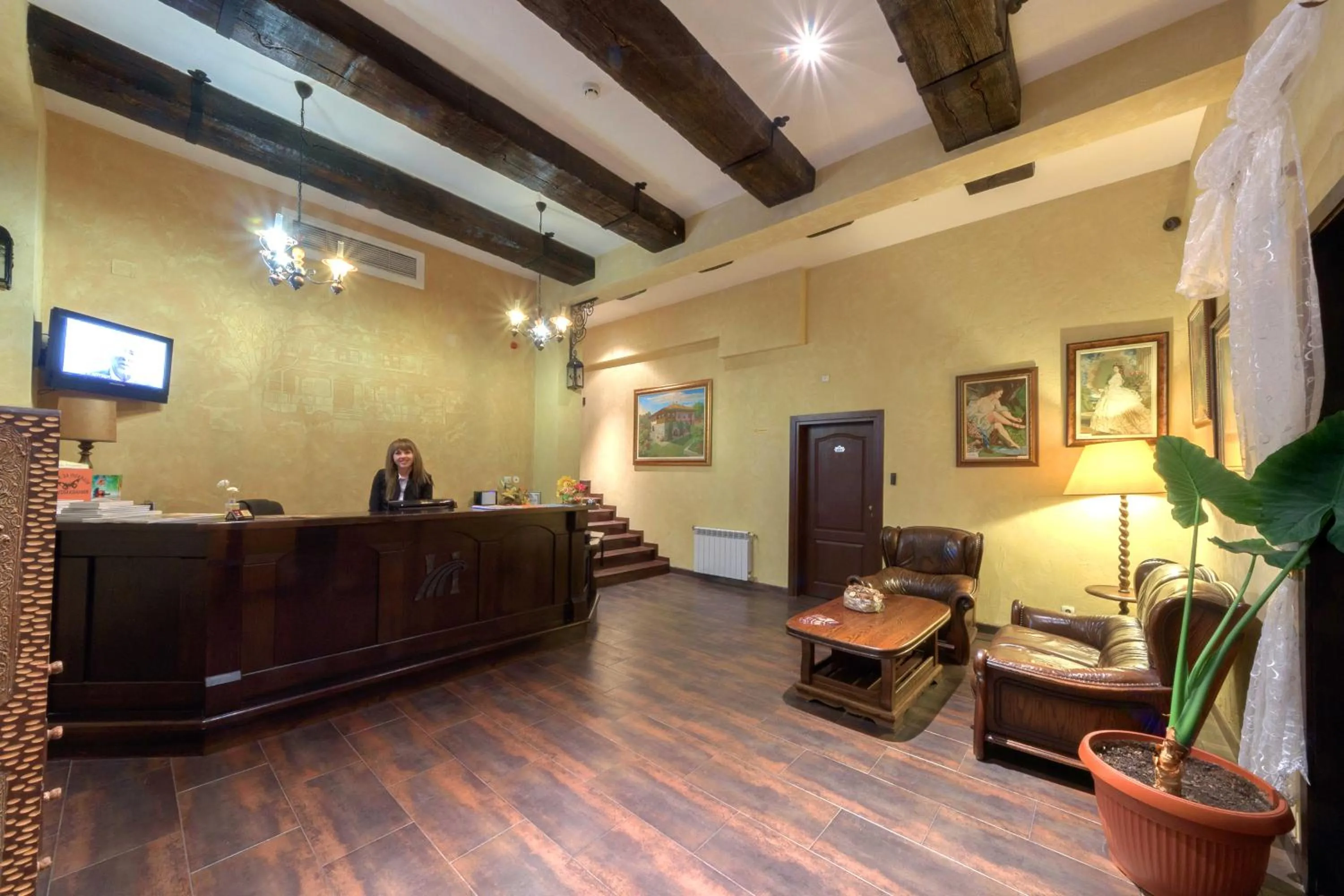 Lobby or reception in Hotel Izvora 2