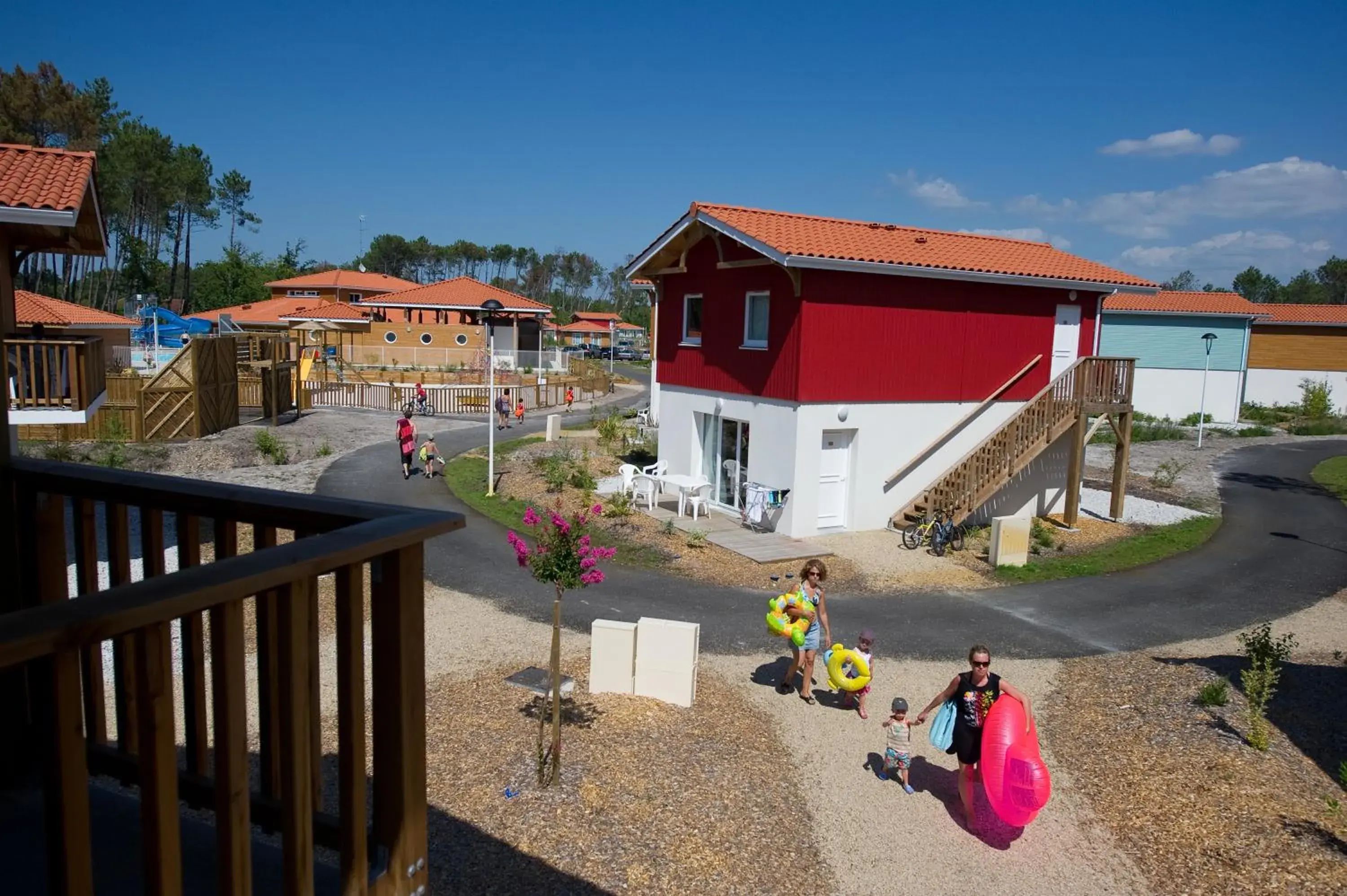 Facade/entrance in Vacancéole - Le Domaine des Grands Lacs Facade/entrance in Vacancéole - Le Domaine des Grands Lacs