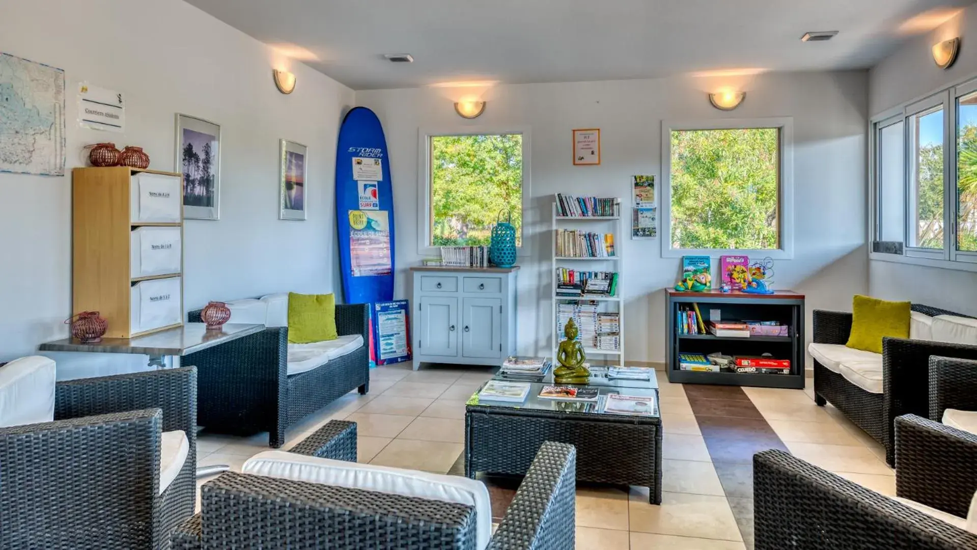 Living room in Vacancéole - Le Domaine des Grands Lacs Living room in Vacancéole - Le Domaine des Grands Lacs