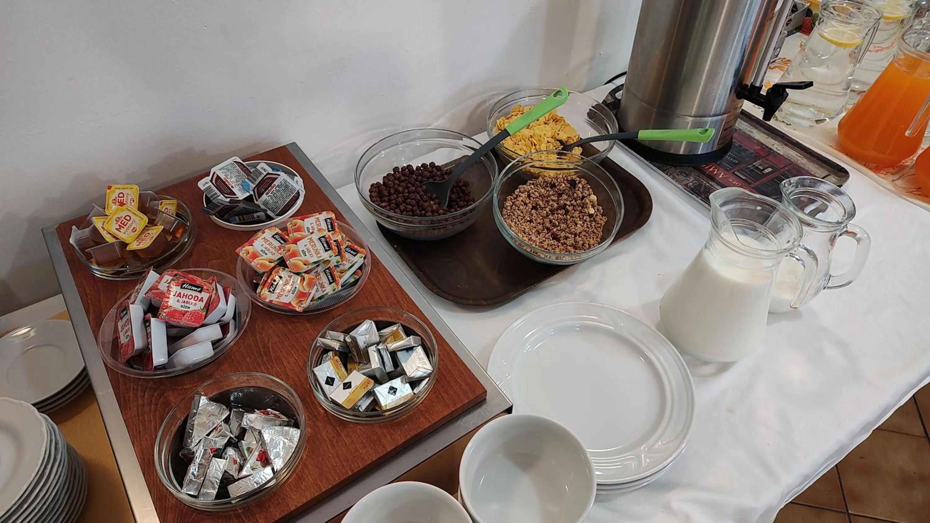 Breakfast in Sport Hotel Gejzirpark