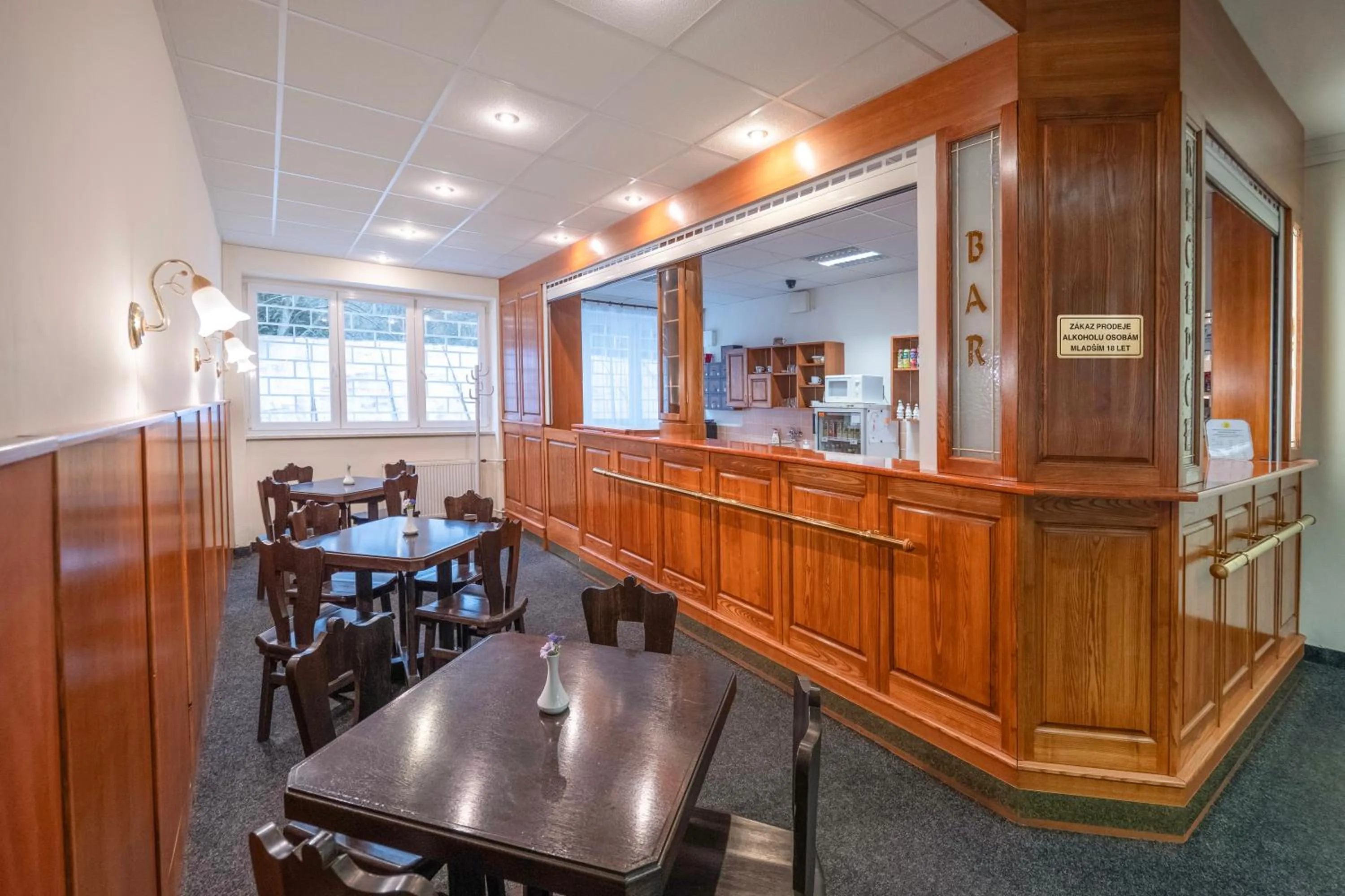 Lobby or reception in Sport Hotel Gejzirpark