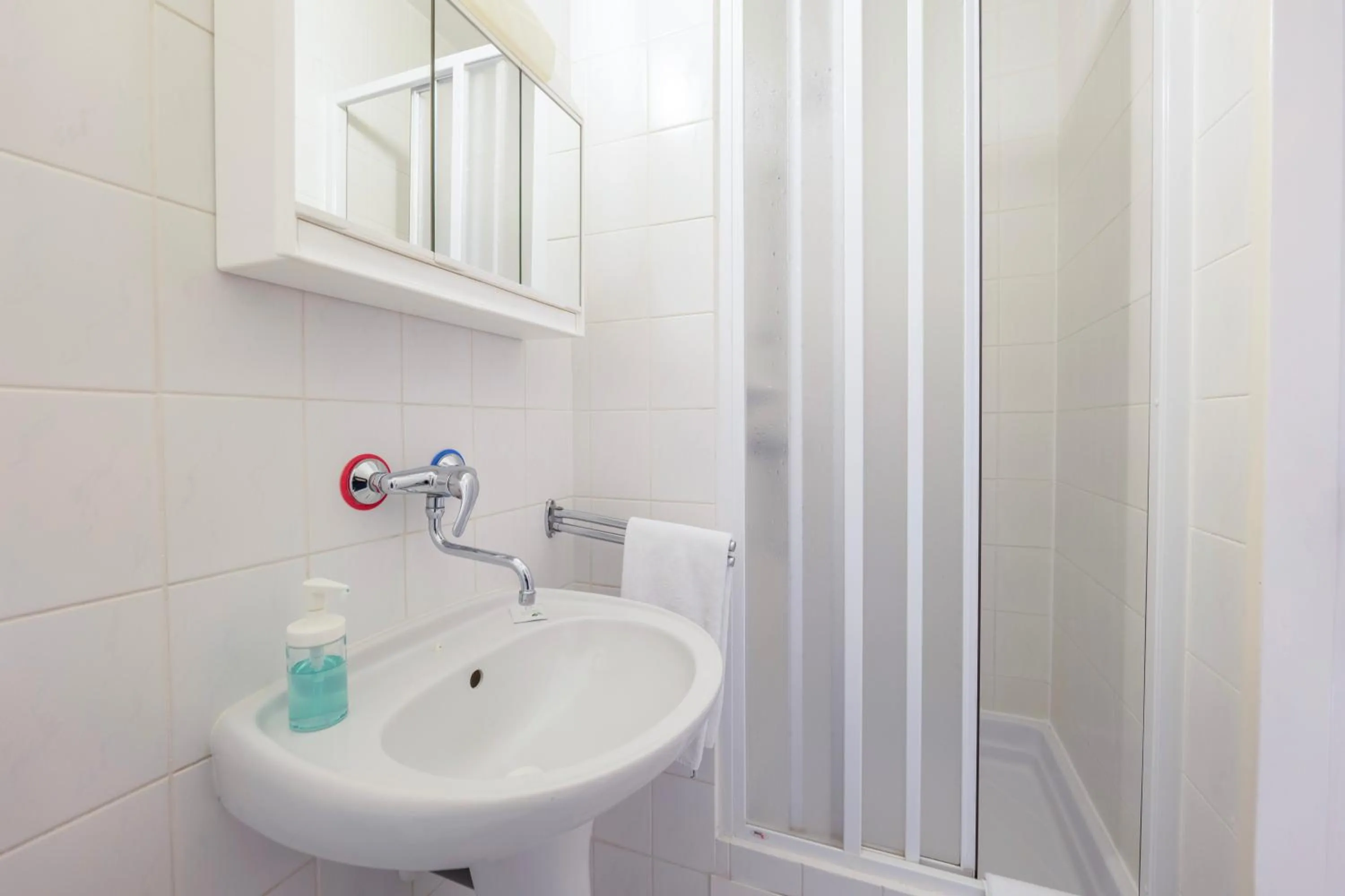 Shower in Sport Hotel Gejzirpark