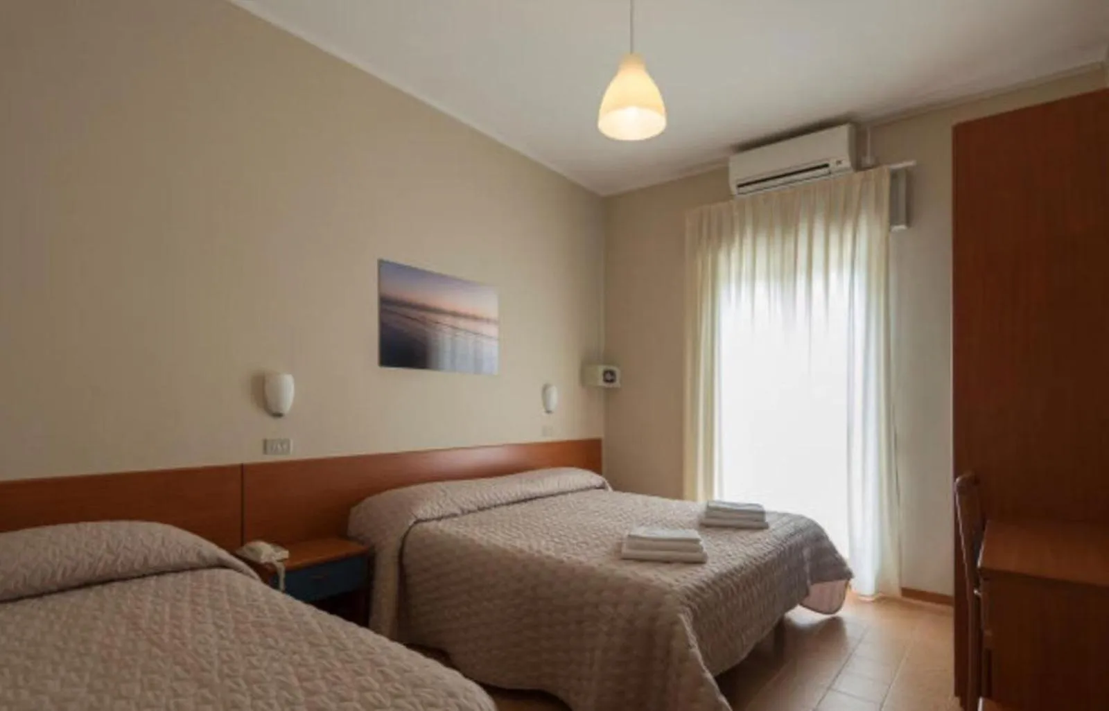 Photo of the whole room, Bed in Hotel President