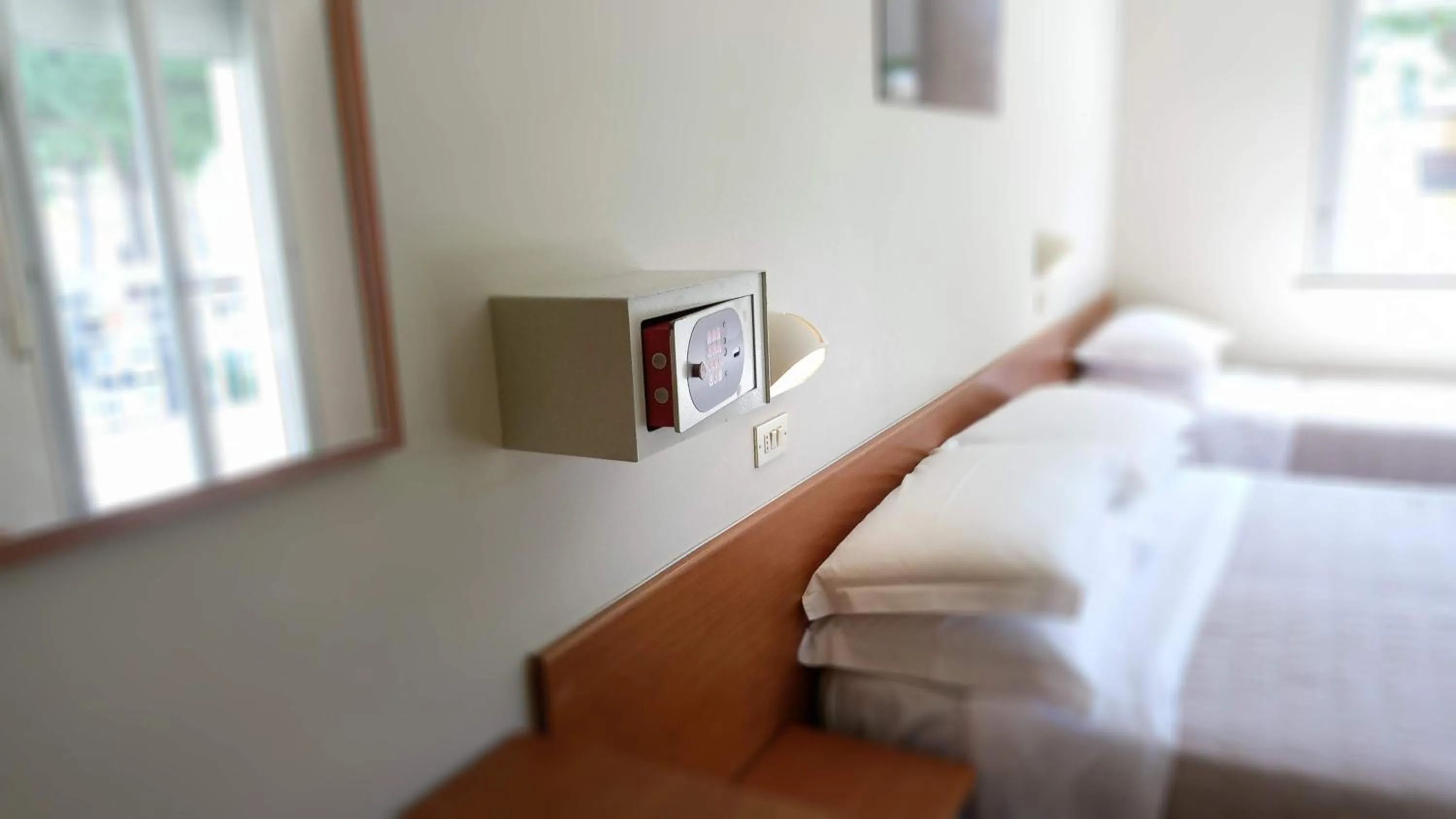 Bed in Hotel President