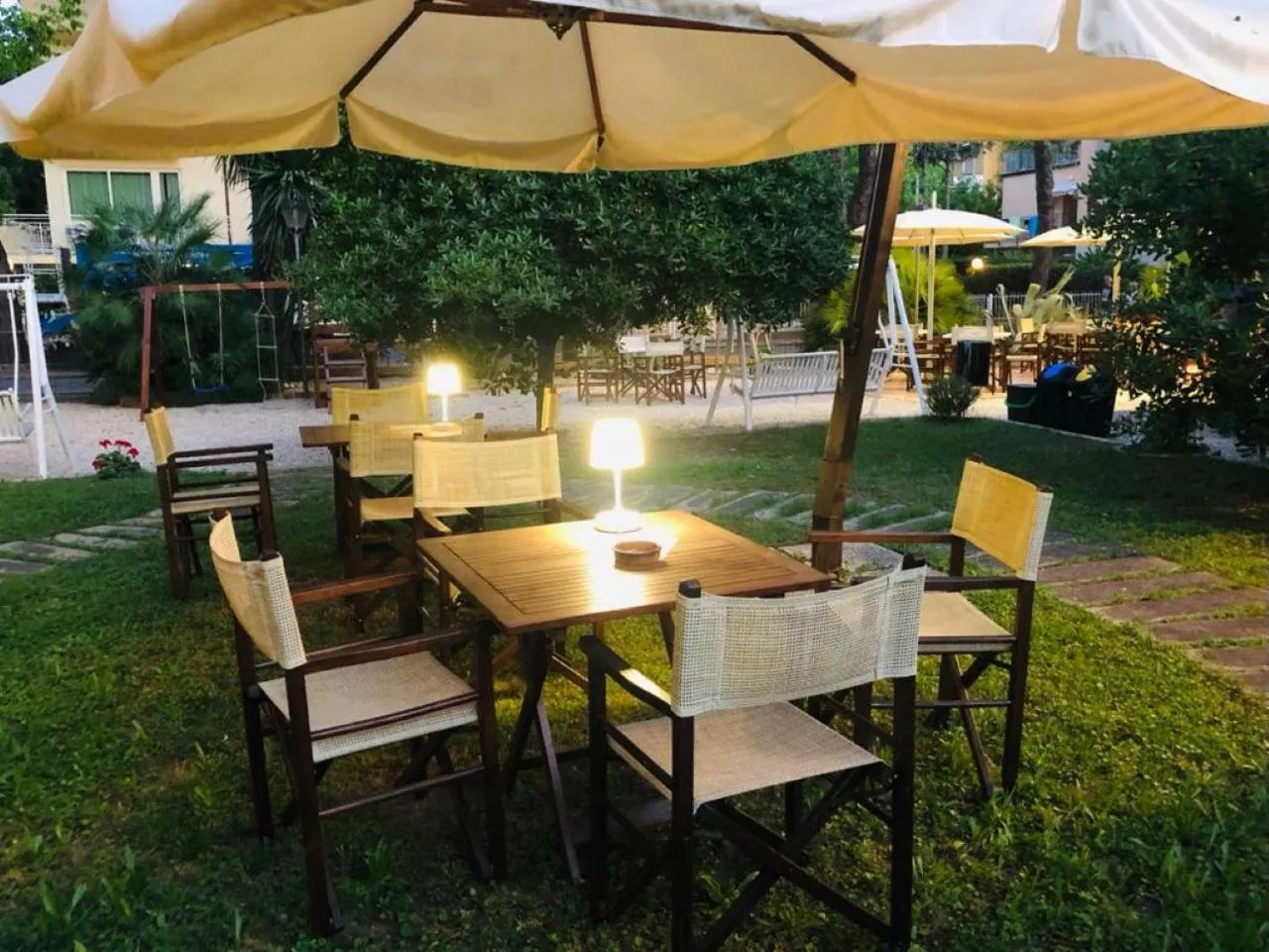 Patio in Hotel President