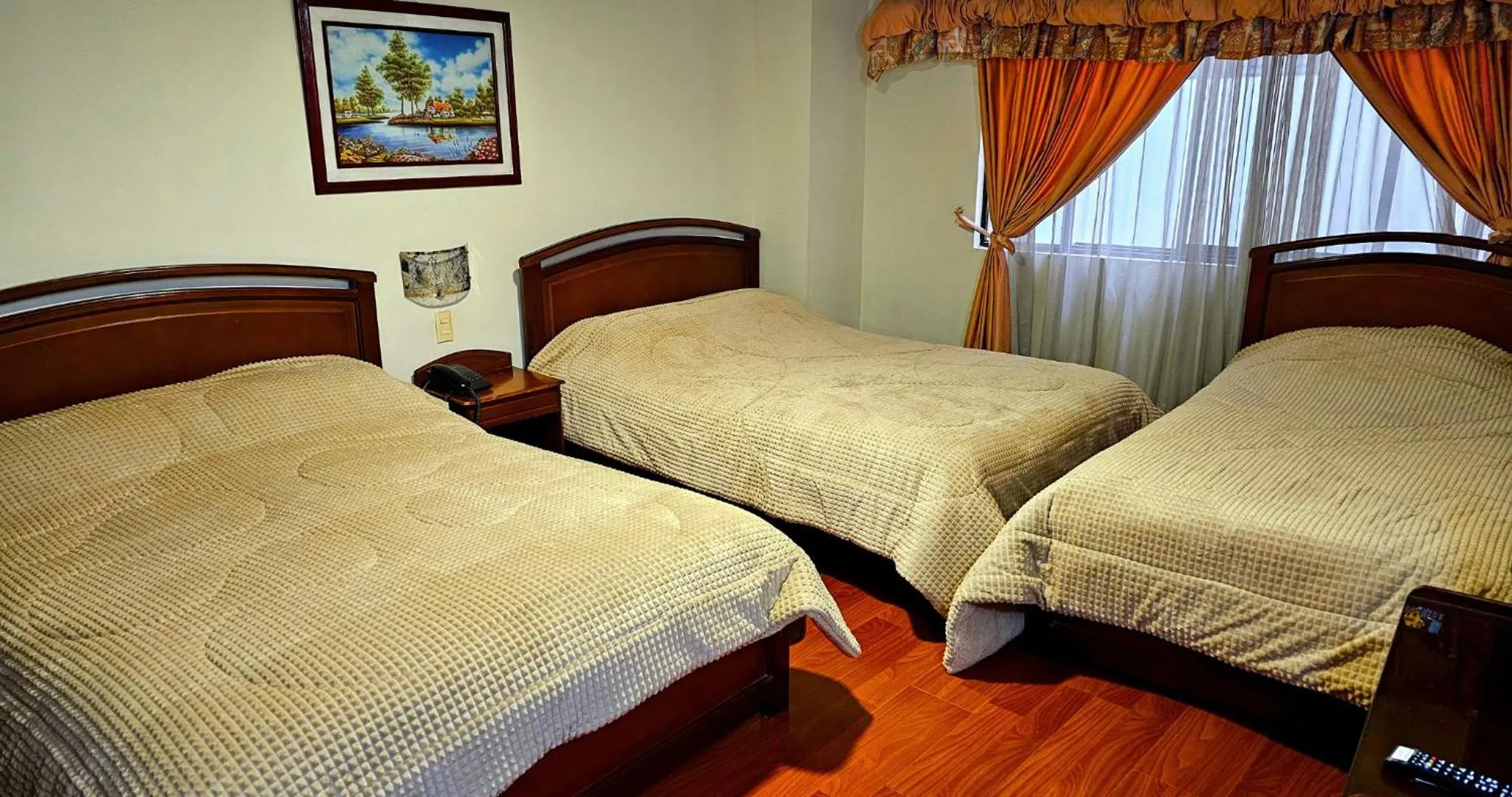 Bed in Hotel Santa Isabel 2