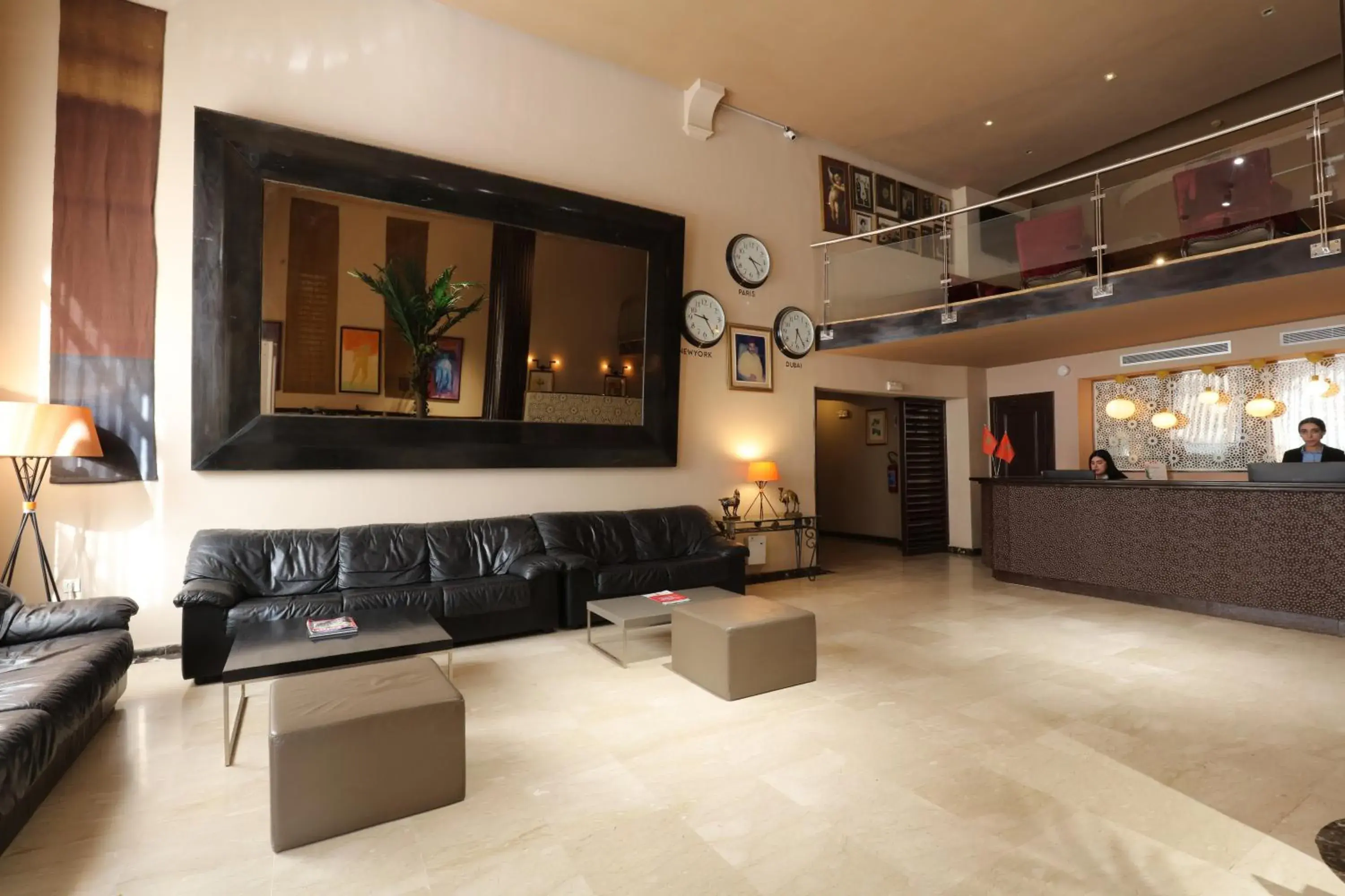 Lobby or reception in Hôtel Les Saisons Lobby or reception in Hôtel Les Saisons