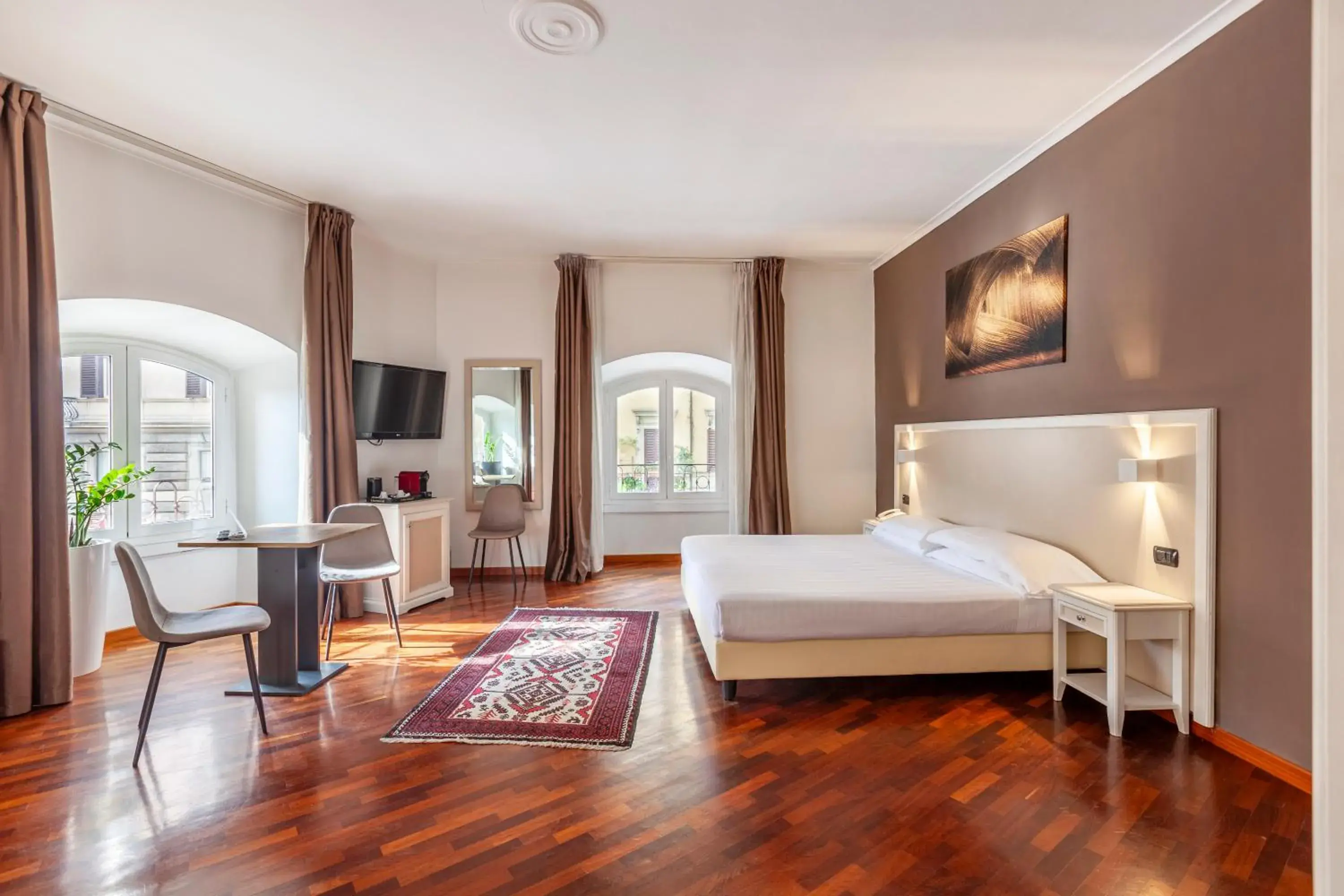 Bed in Inn Rome Rooms & Suites Bed in Inn Rome Rooms & Suites