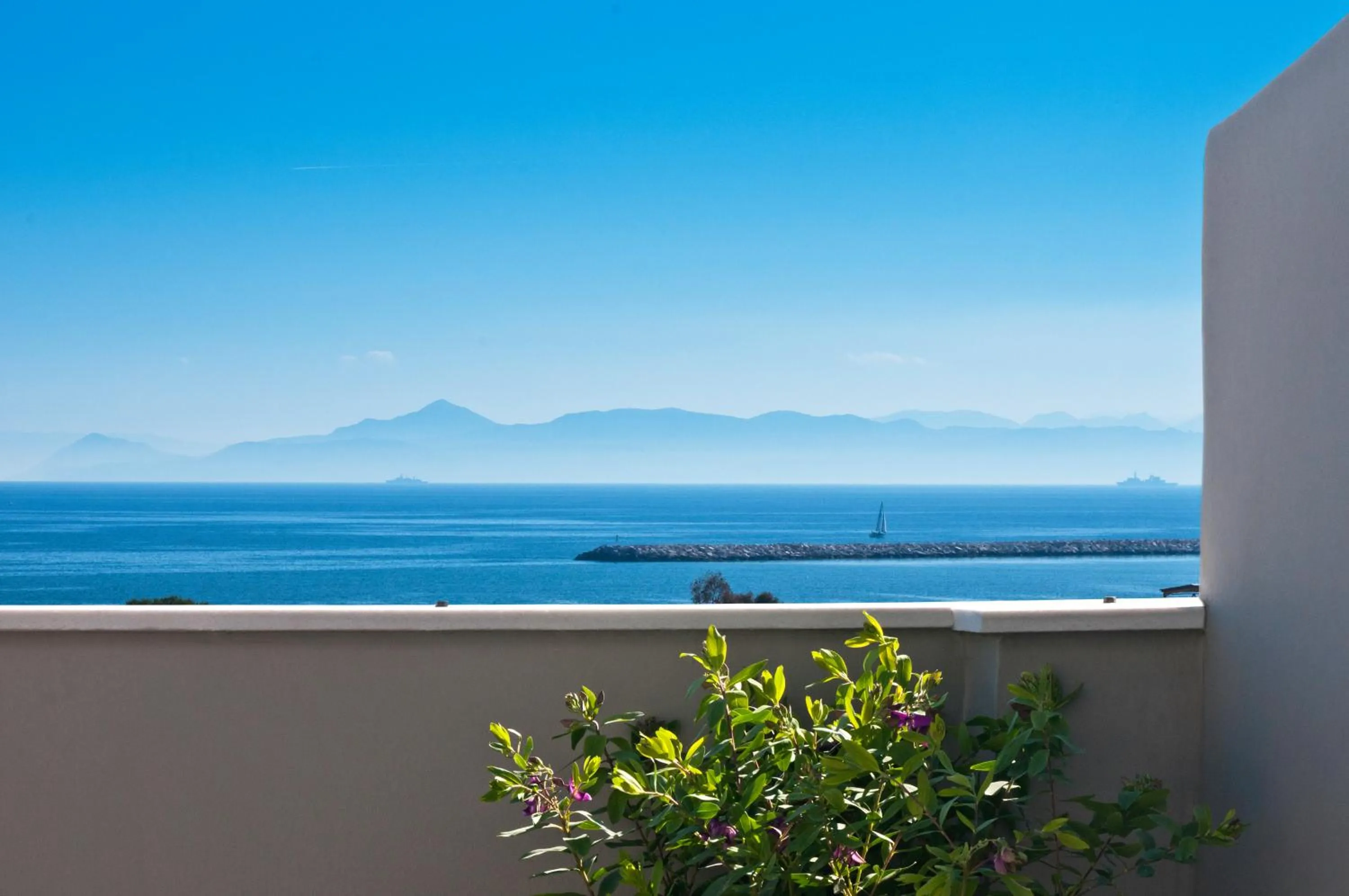 Sea view in Hotel Delfini