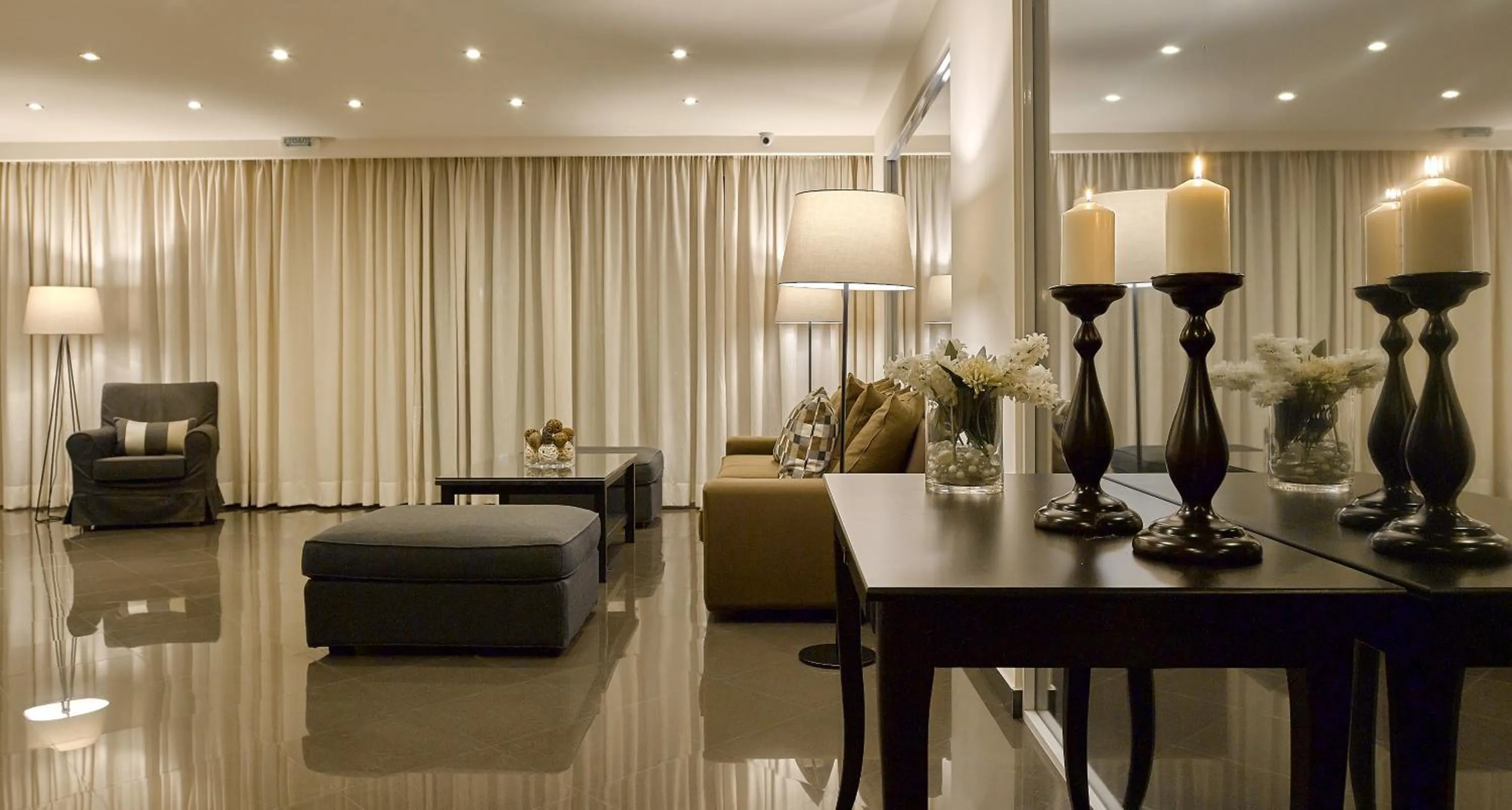 Lobby or reception in Hotel Delfini