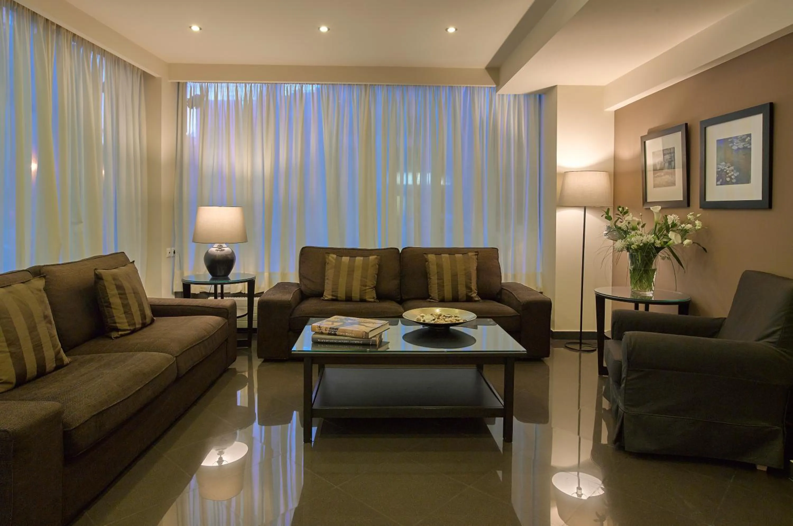 Lobby or reception in Hotel Delfini