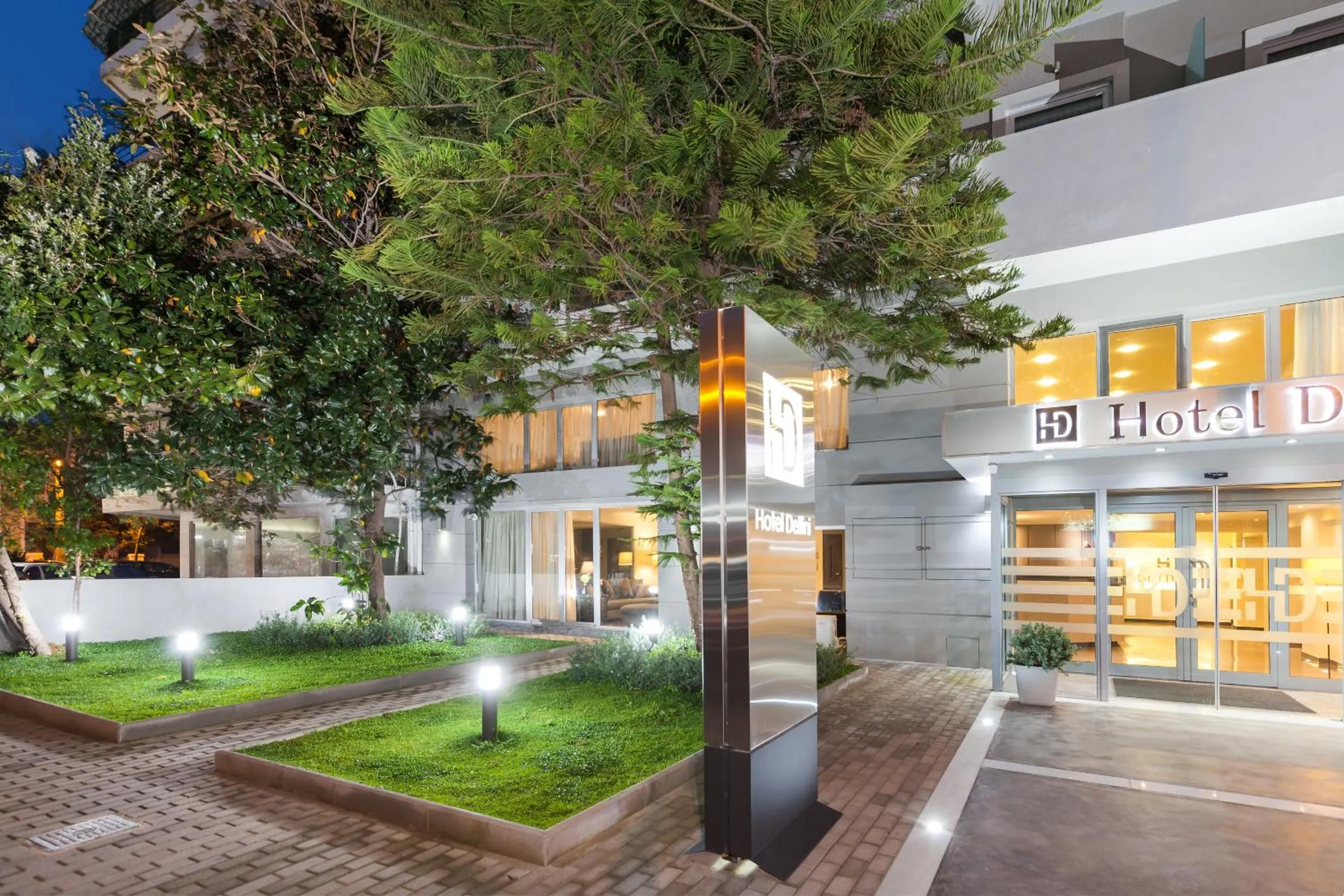 Property building in Hotel Delfini