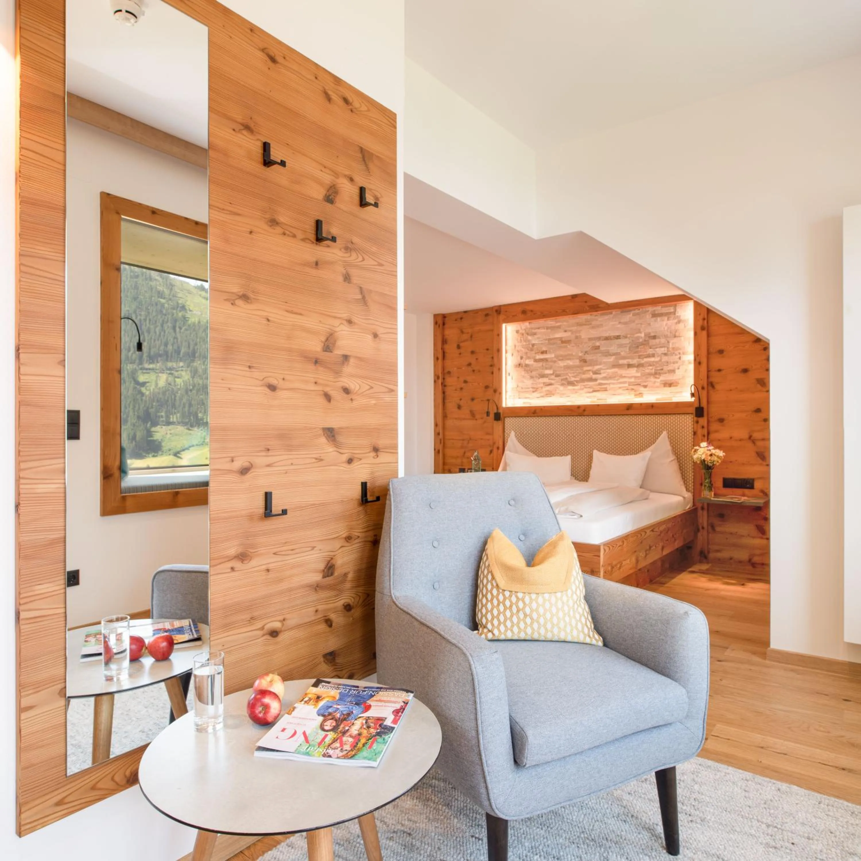 Bed in Hotel Nagglerhof am Weissensee